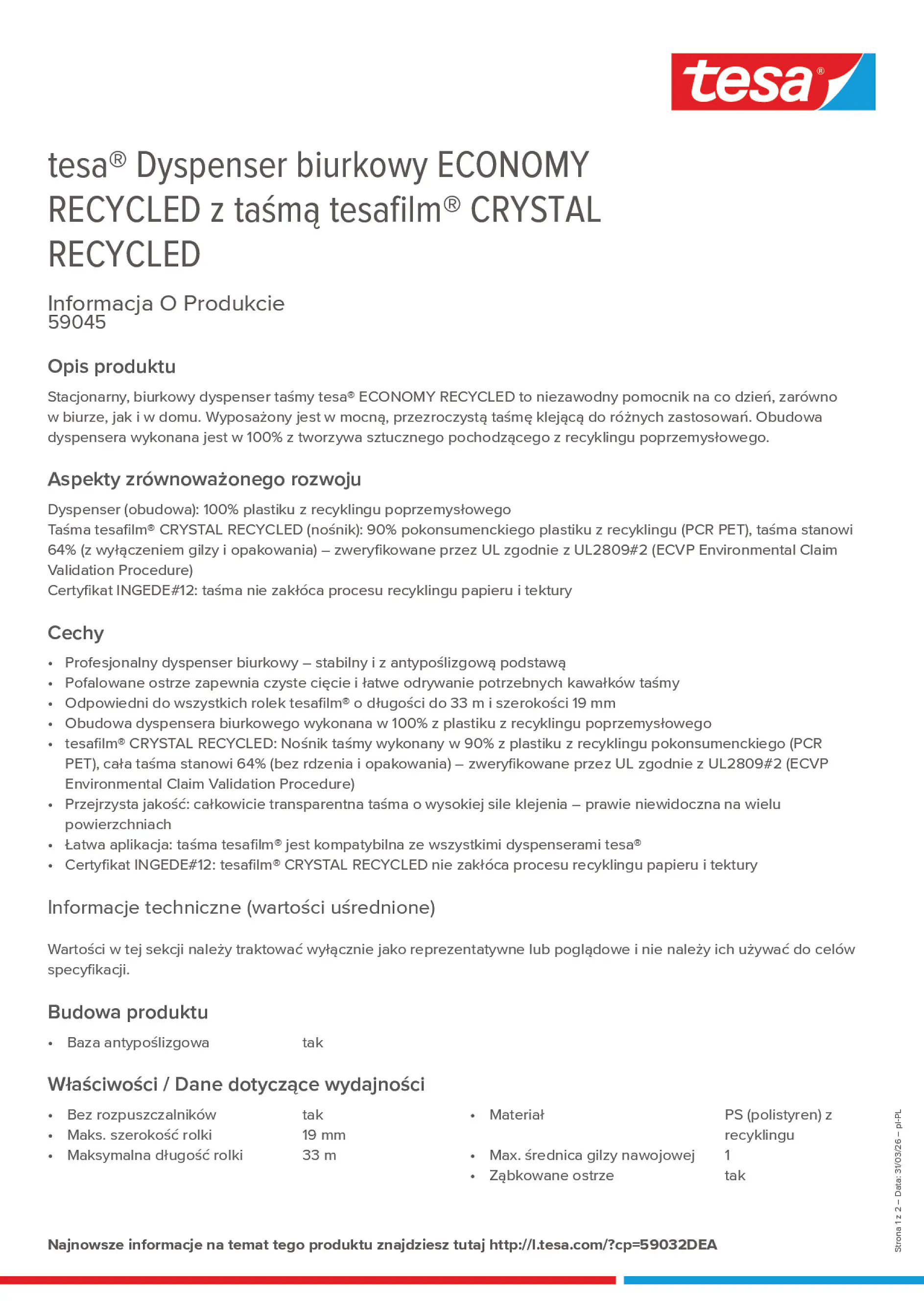 Product information_tesa® 59032DEA_pl-PL