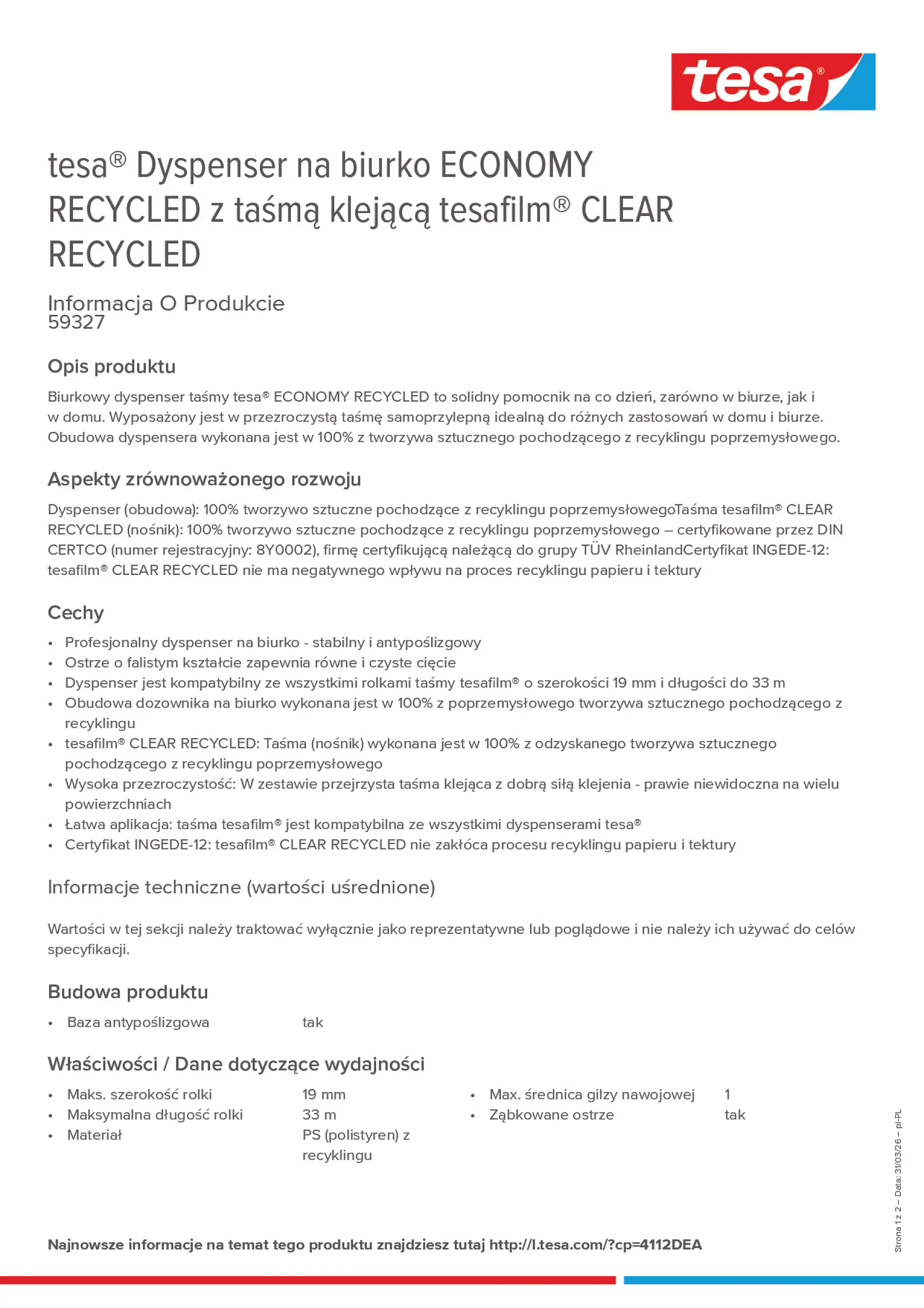 Product information_tesa® 4112DEA_pl-PL