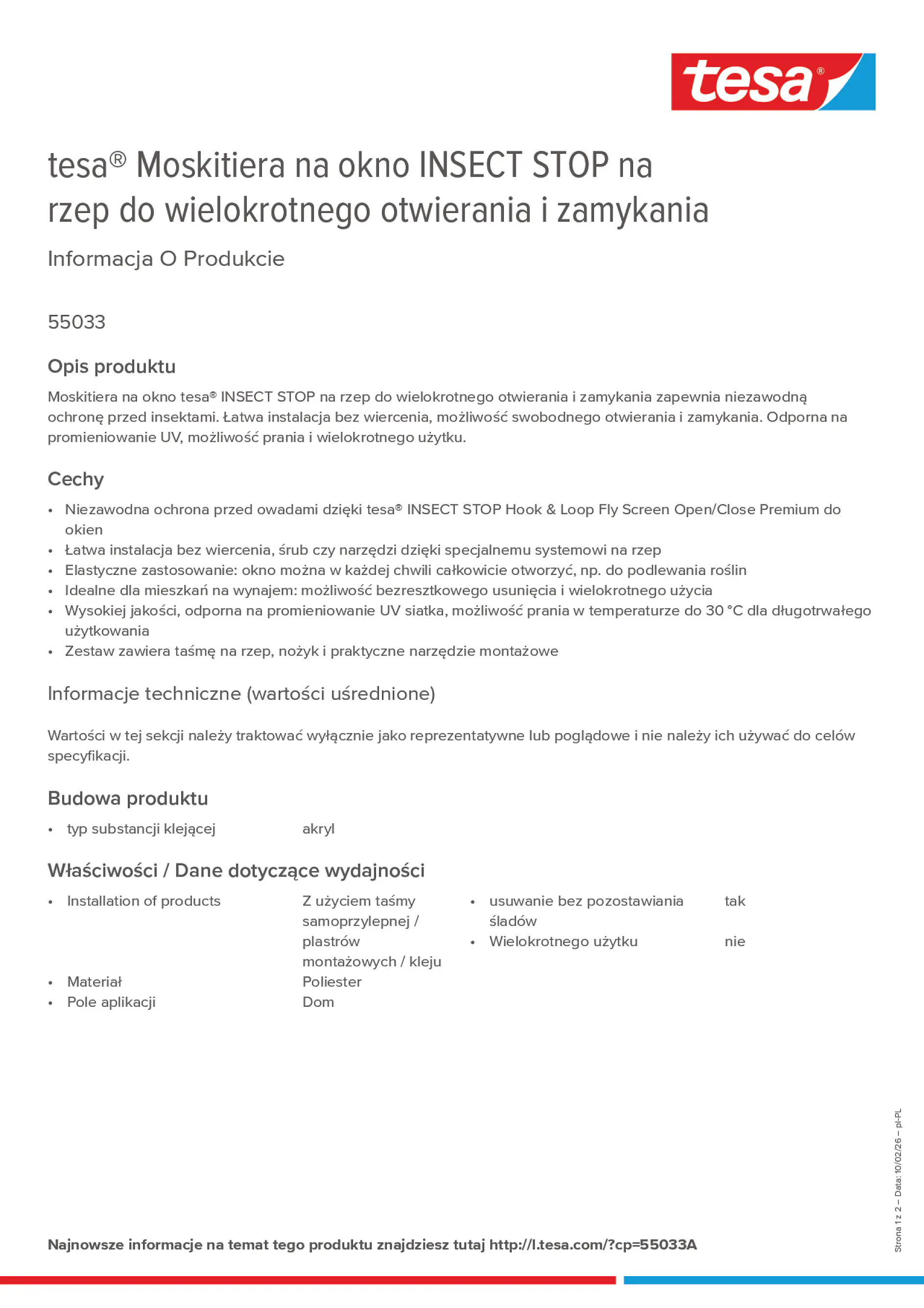 Product information_tesa® 55033A_pl-PL