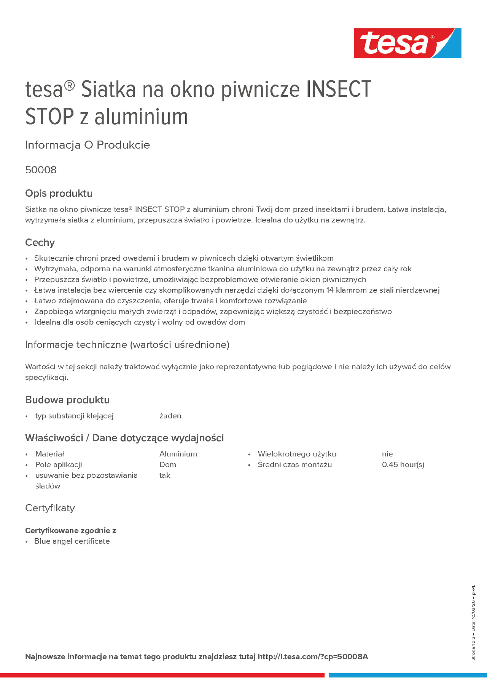 Product information_tesa® 50008_pl-PL