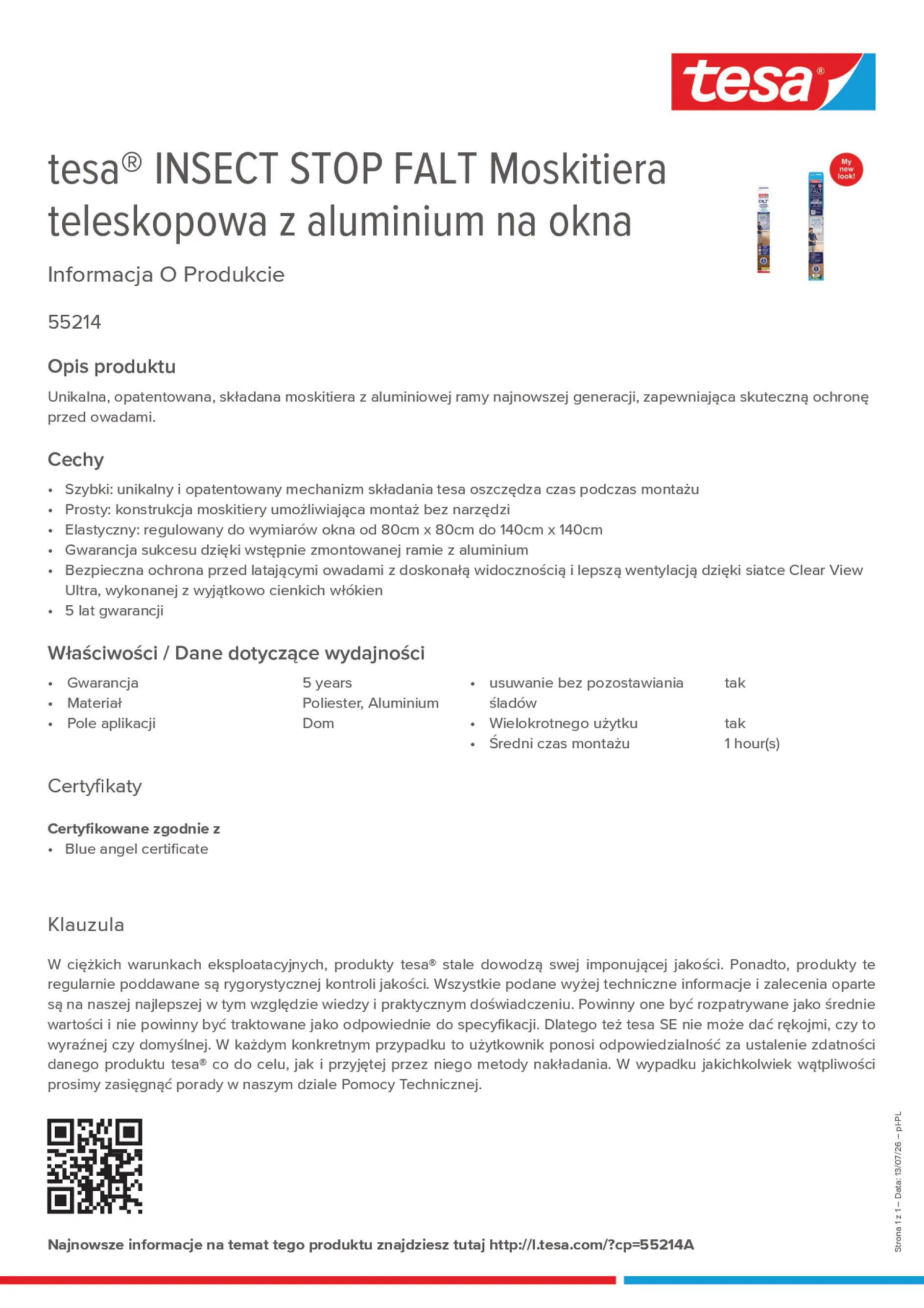 Product information_tesa® 55214A_pl-PL