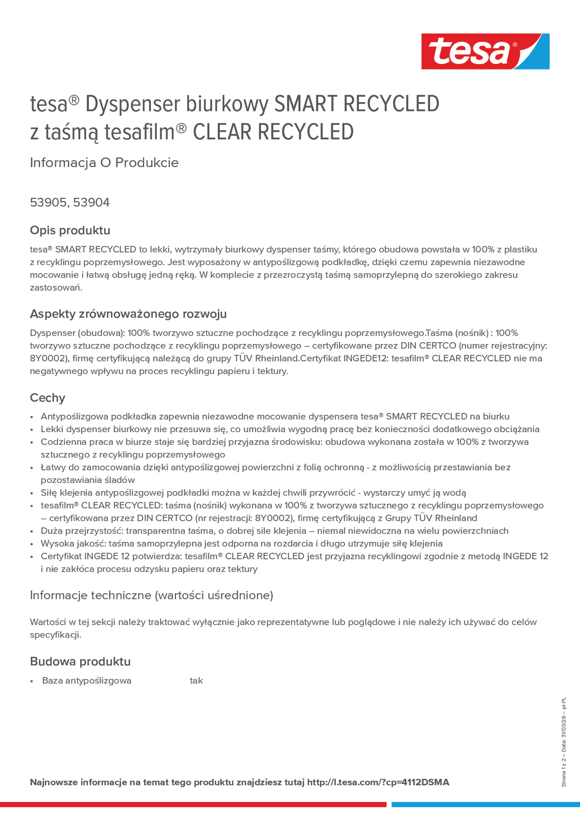Product information_tesa® 4112DSMA_pl-PL