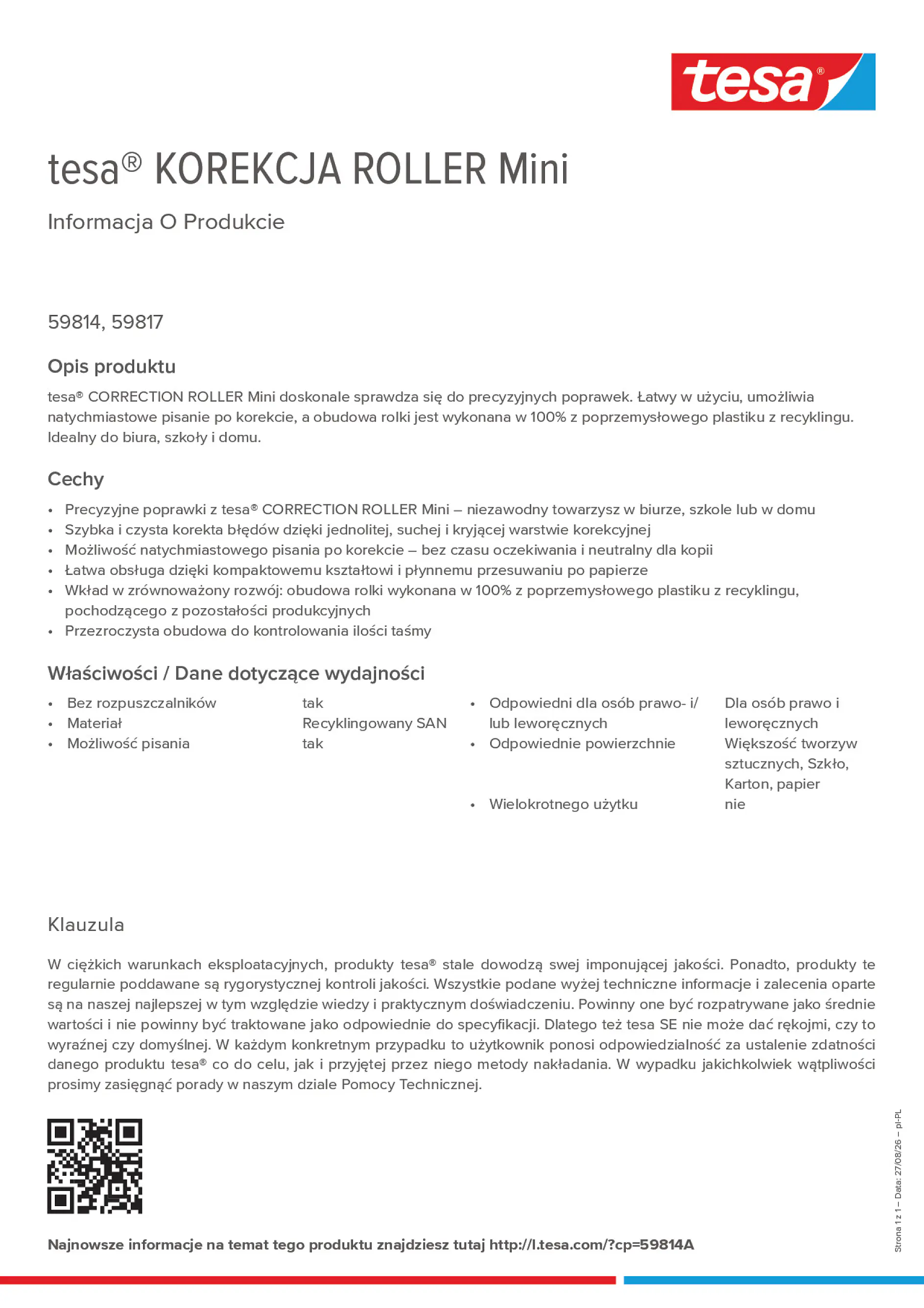 Product information_tesa® 59814A_pl-PL