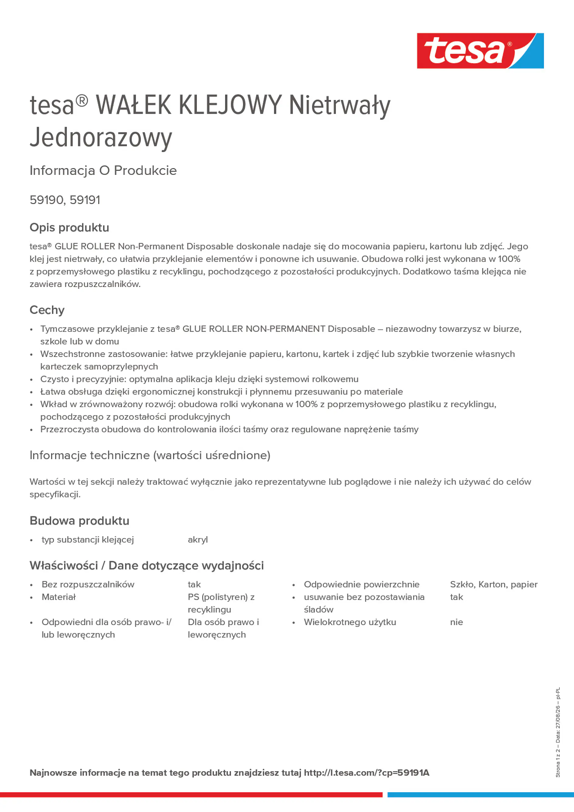 Product information_tesa® 59191A_pl-PL