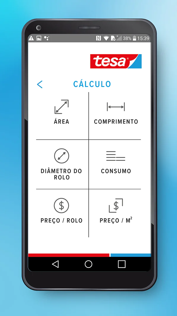 Tela inicial
