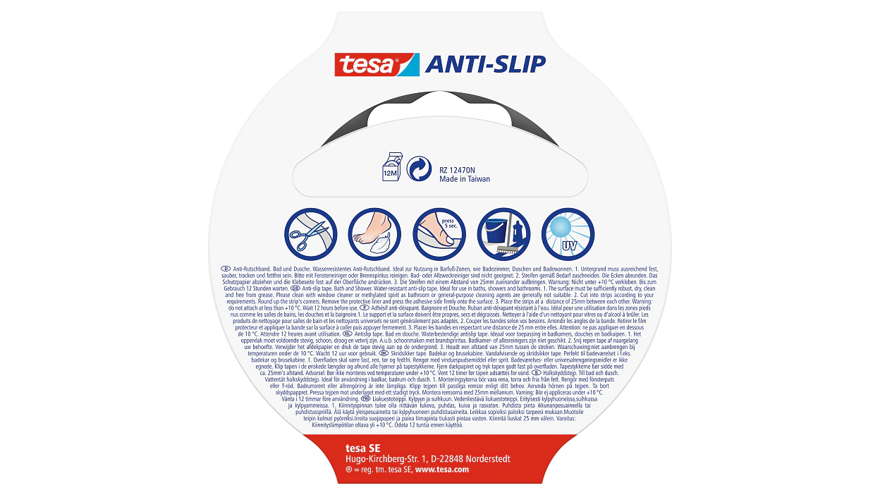[en-en] Anti Slip Bath &amp; Shower 5m x 25mm