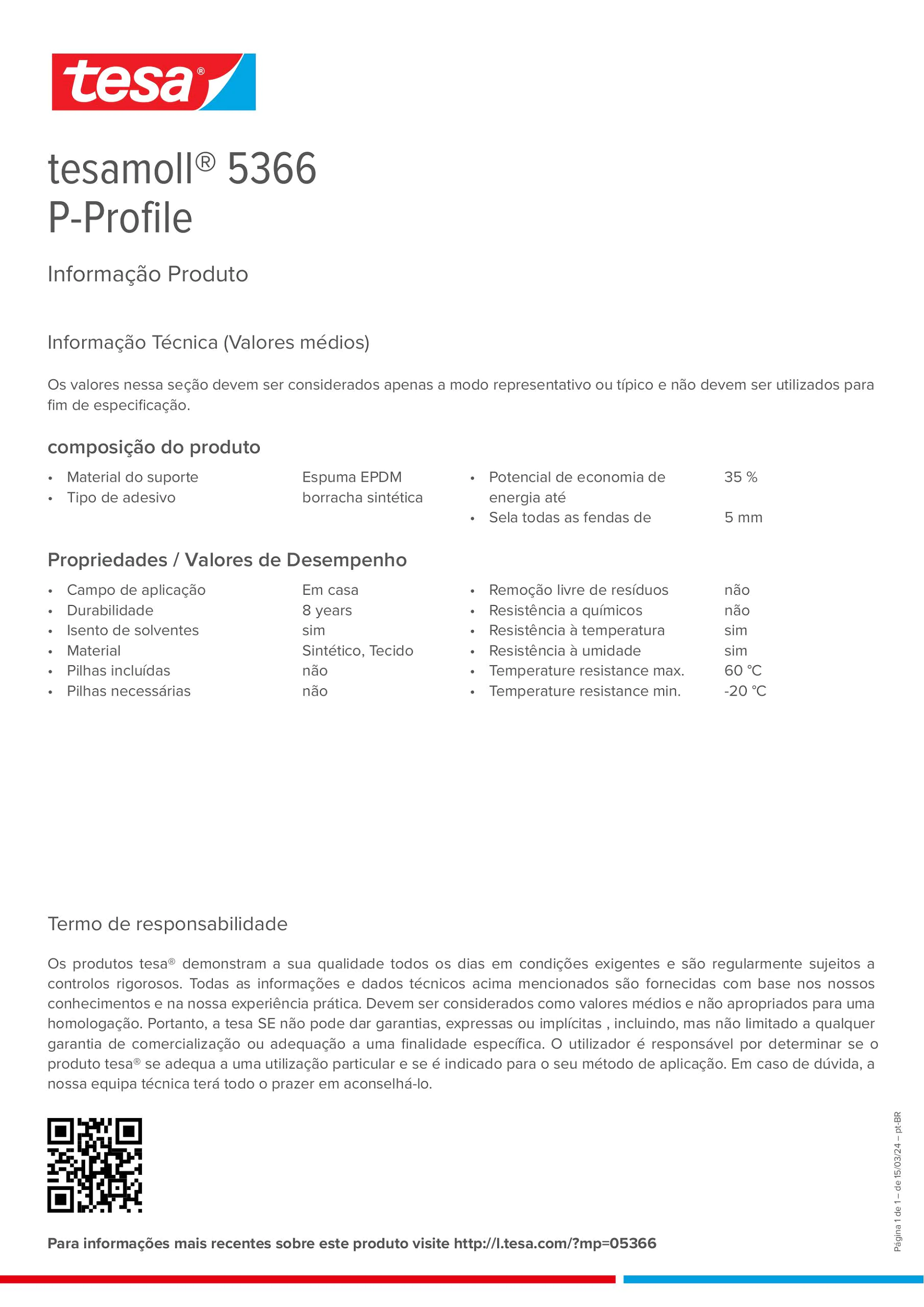 Product information_tesamoll® 5366_pt-BR