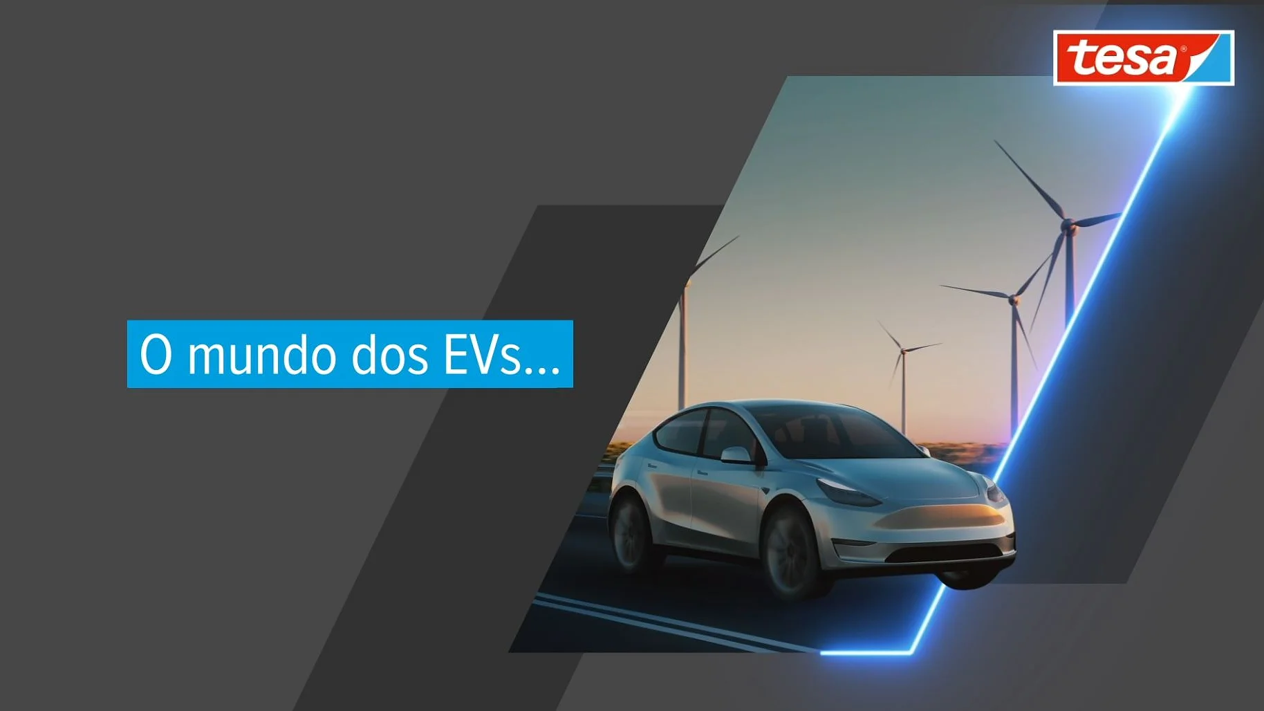 a tesa oferece diversas soluções para a fabricação de baterias para veículos elétricos