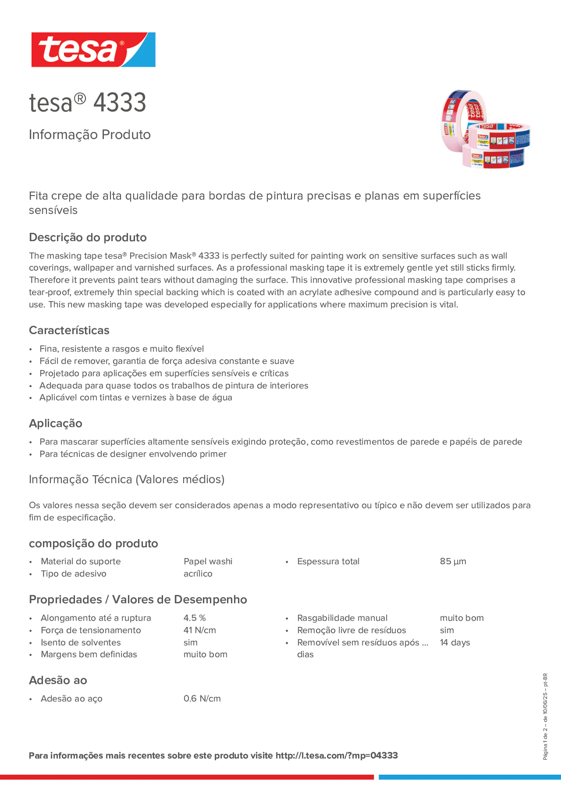 Product information_tesa® 04333_pt-BR