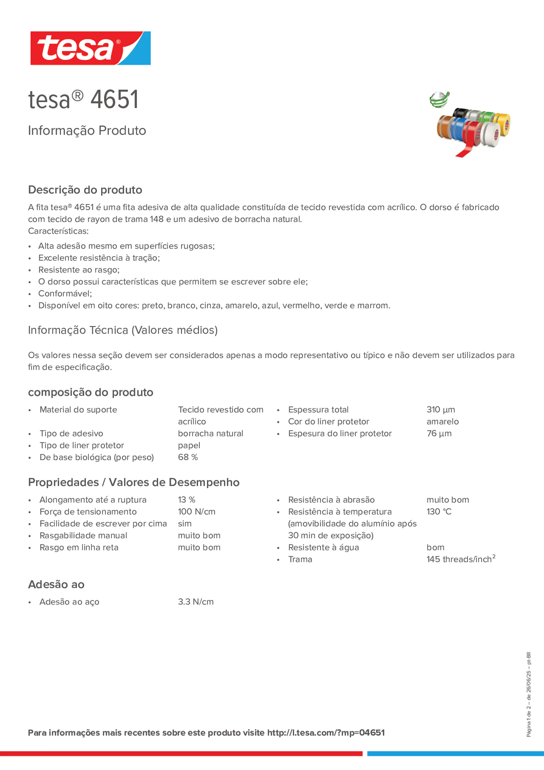 Product information_tesa® 04651_pt-BR