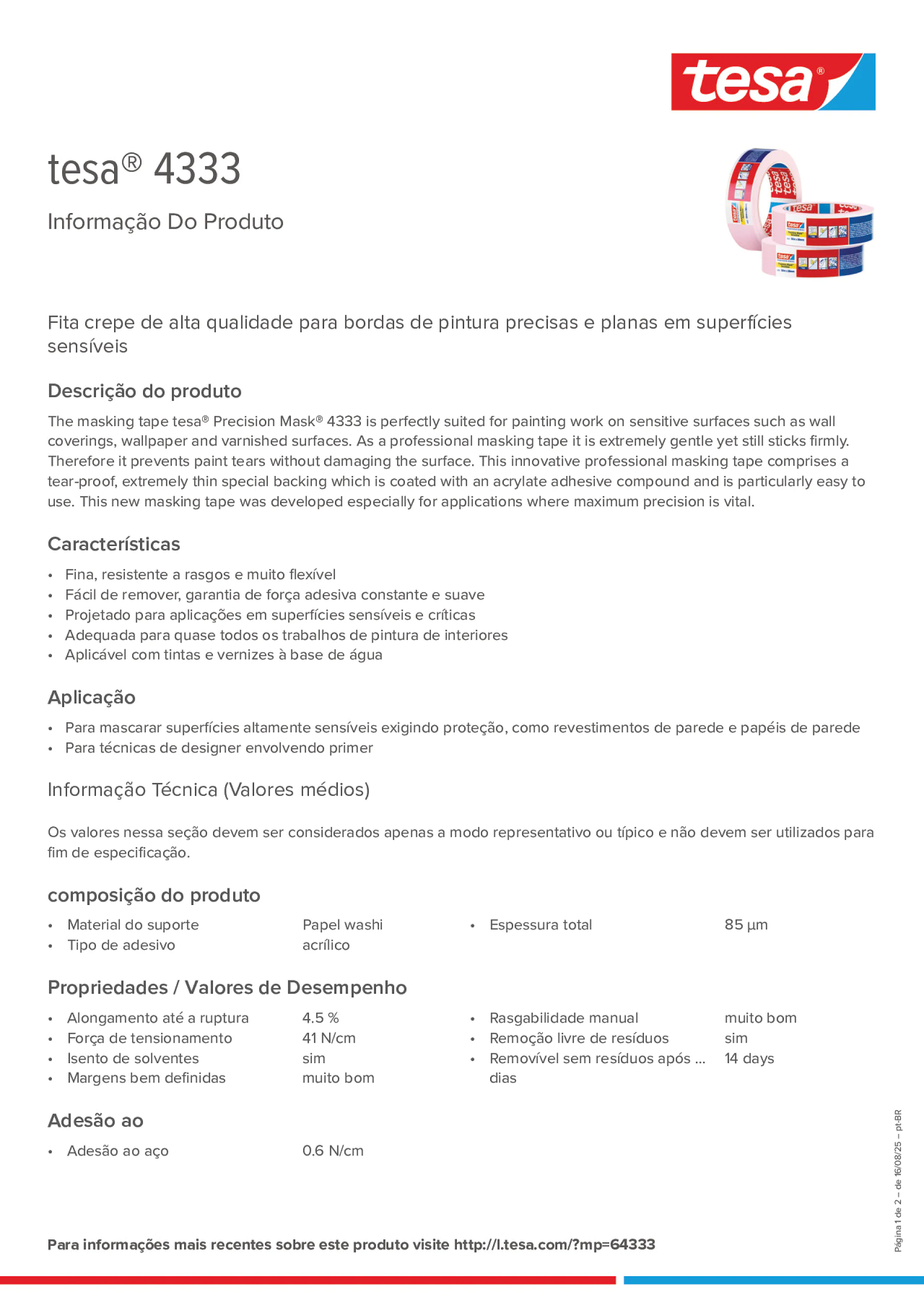 Product information_tesa® 04333_pt-BR
