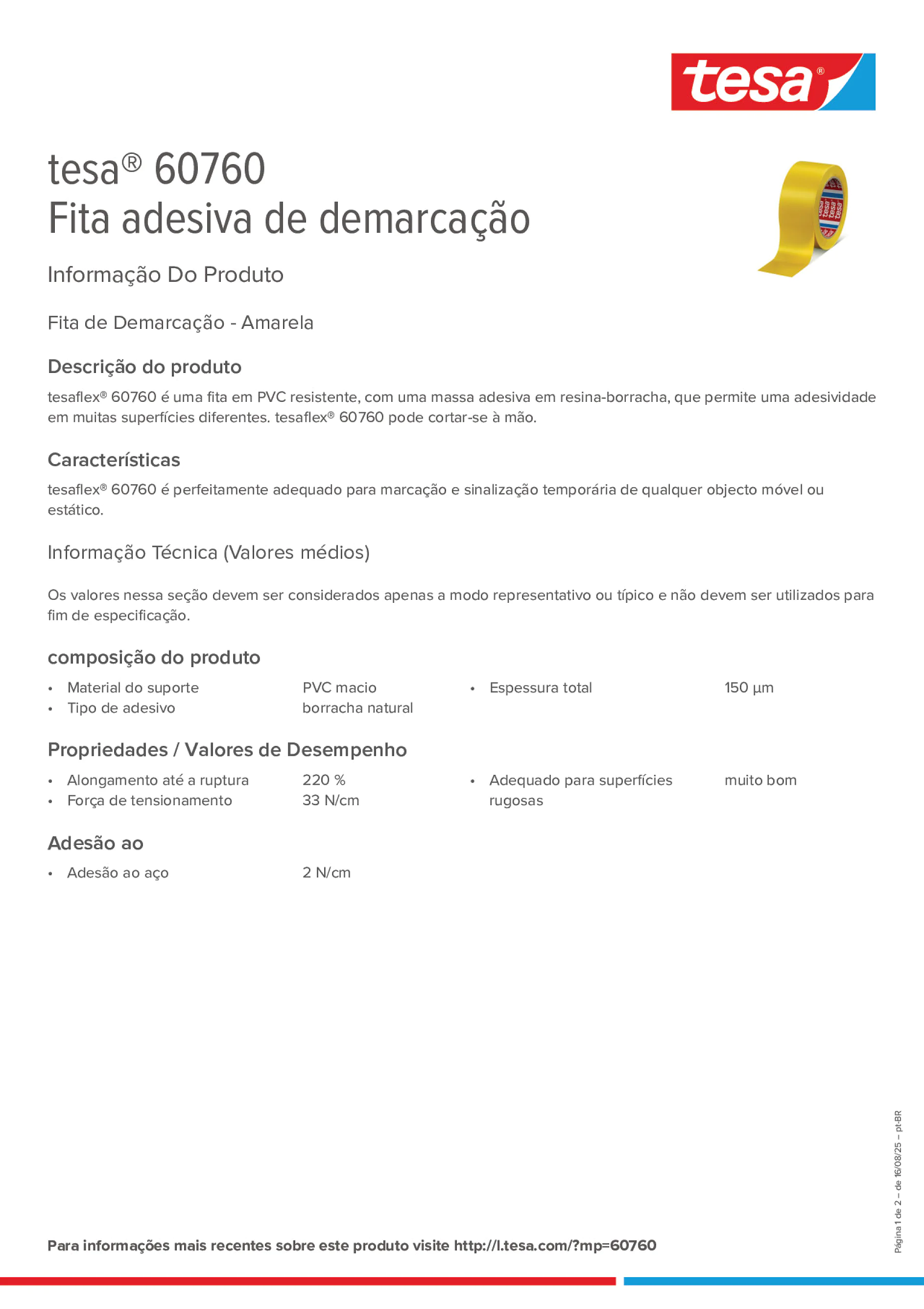 Product information_tesa® 60760_pt-BR