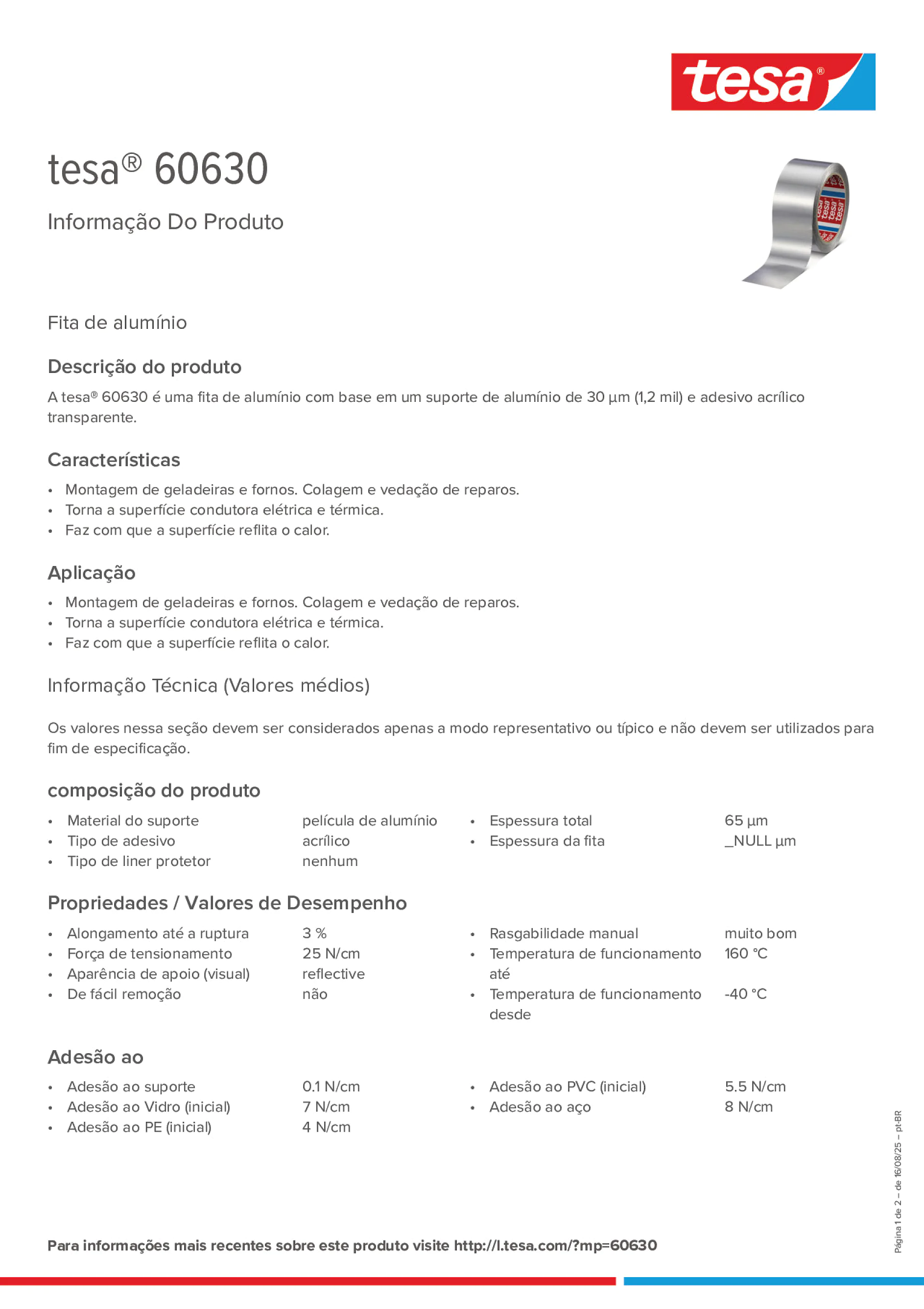 Product information_tesa® 60630_pt-BR