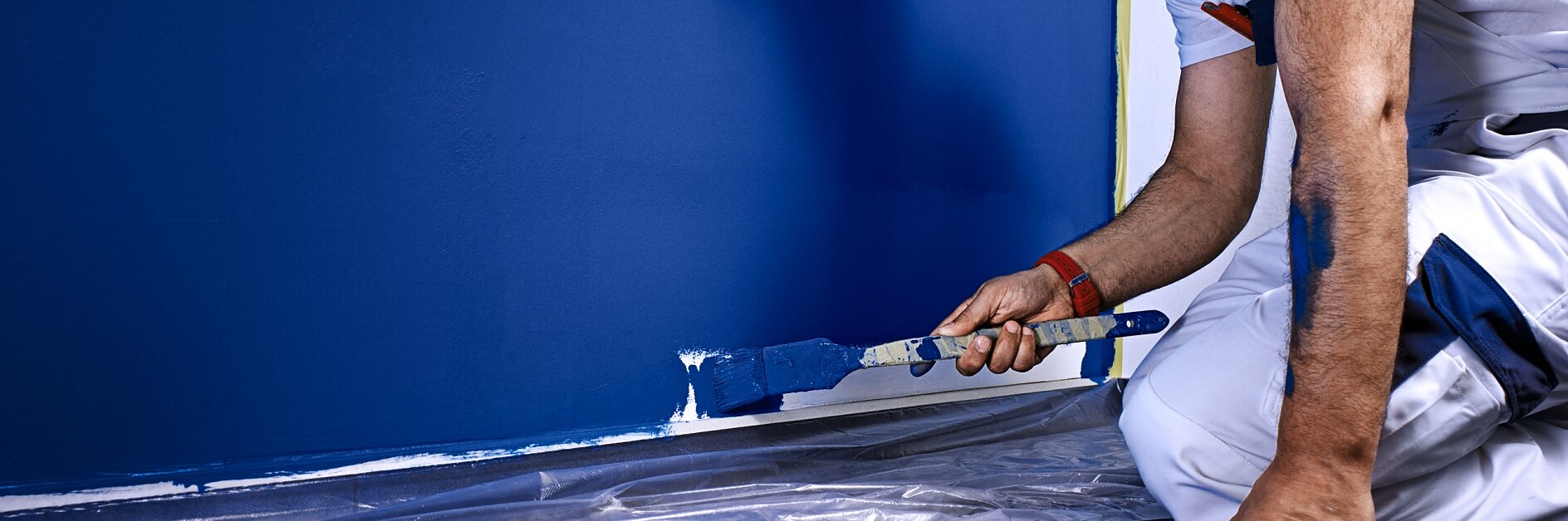 Solução de máscara profissional para proteção de áreas de grandes dimensões.