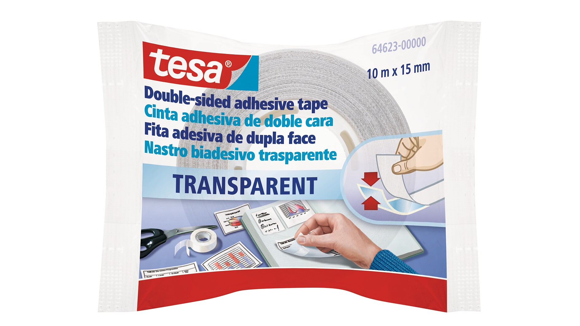Adhesive side