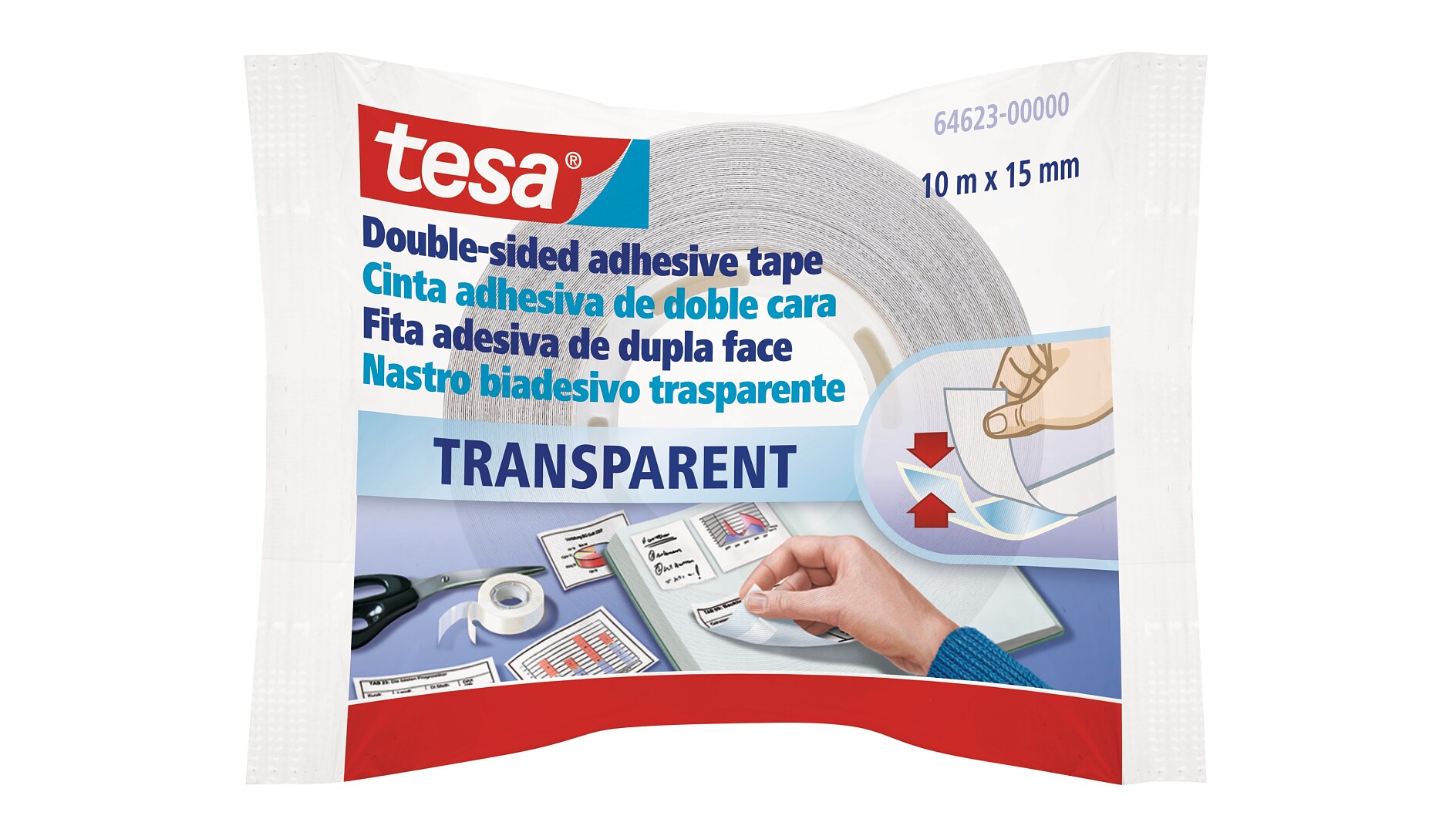 tesa® Fita Adesiva de Dupla Face - tesa