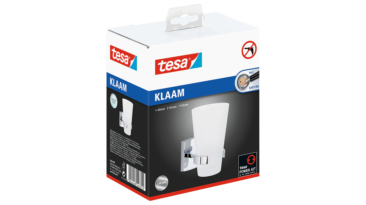 [en-en] tesa Klaam Tumbler Holder