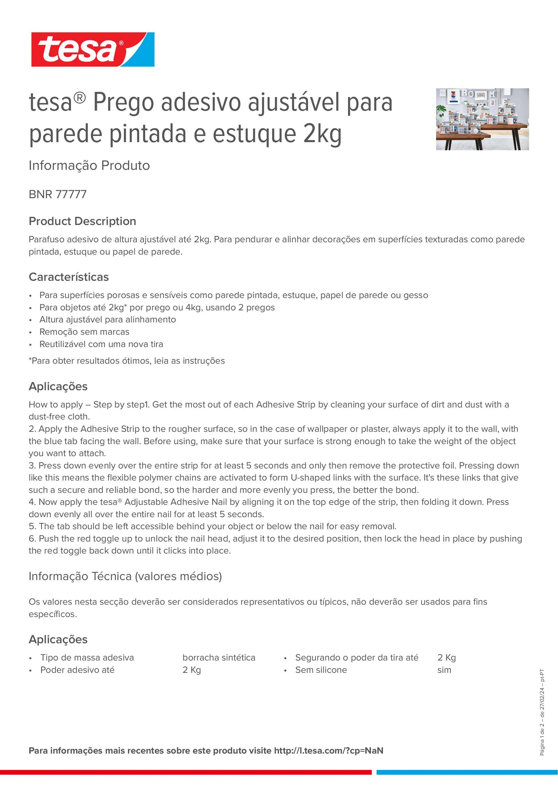 Product information_tesa® 77777_pt-PT