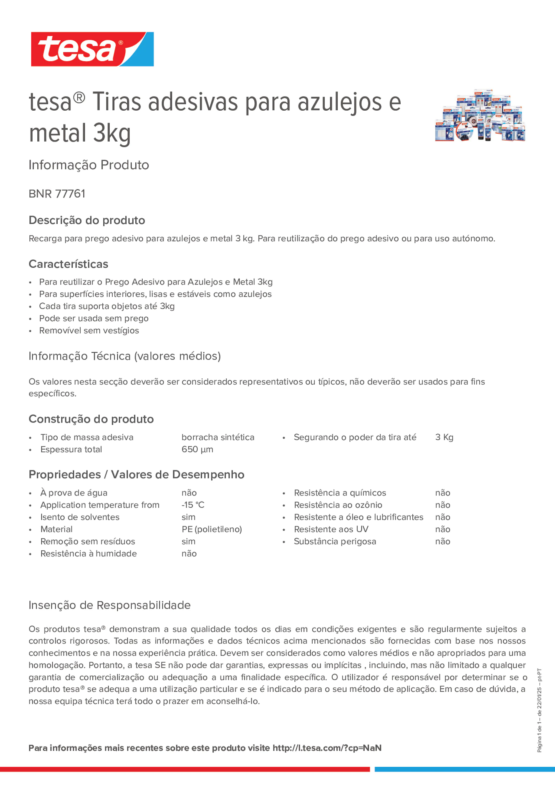 Product information_tesa® 77761_pt-PT