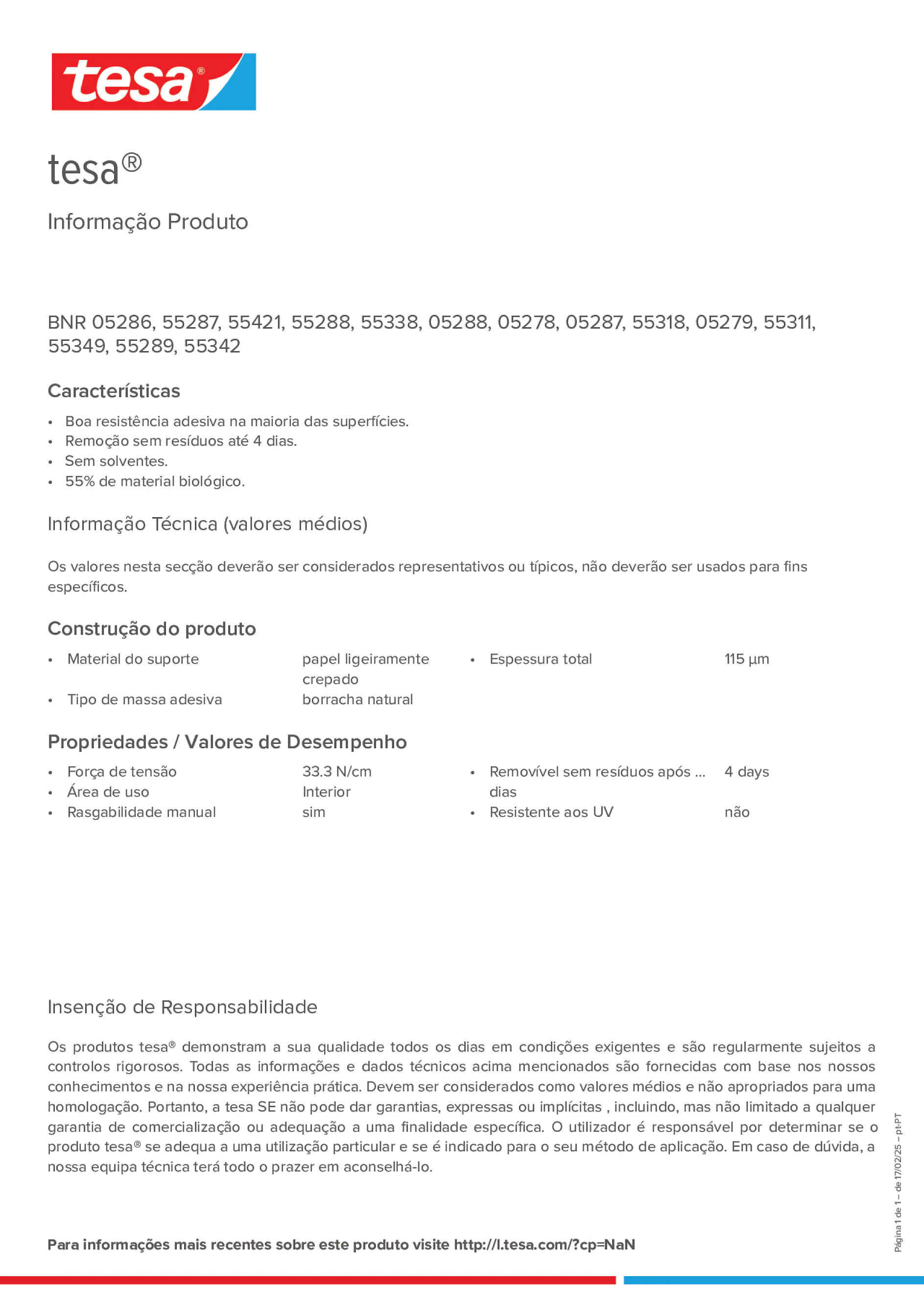 Product information_tesa® 55287_pt-PT