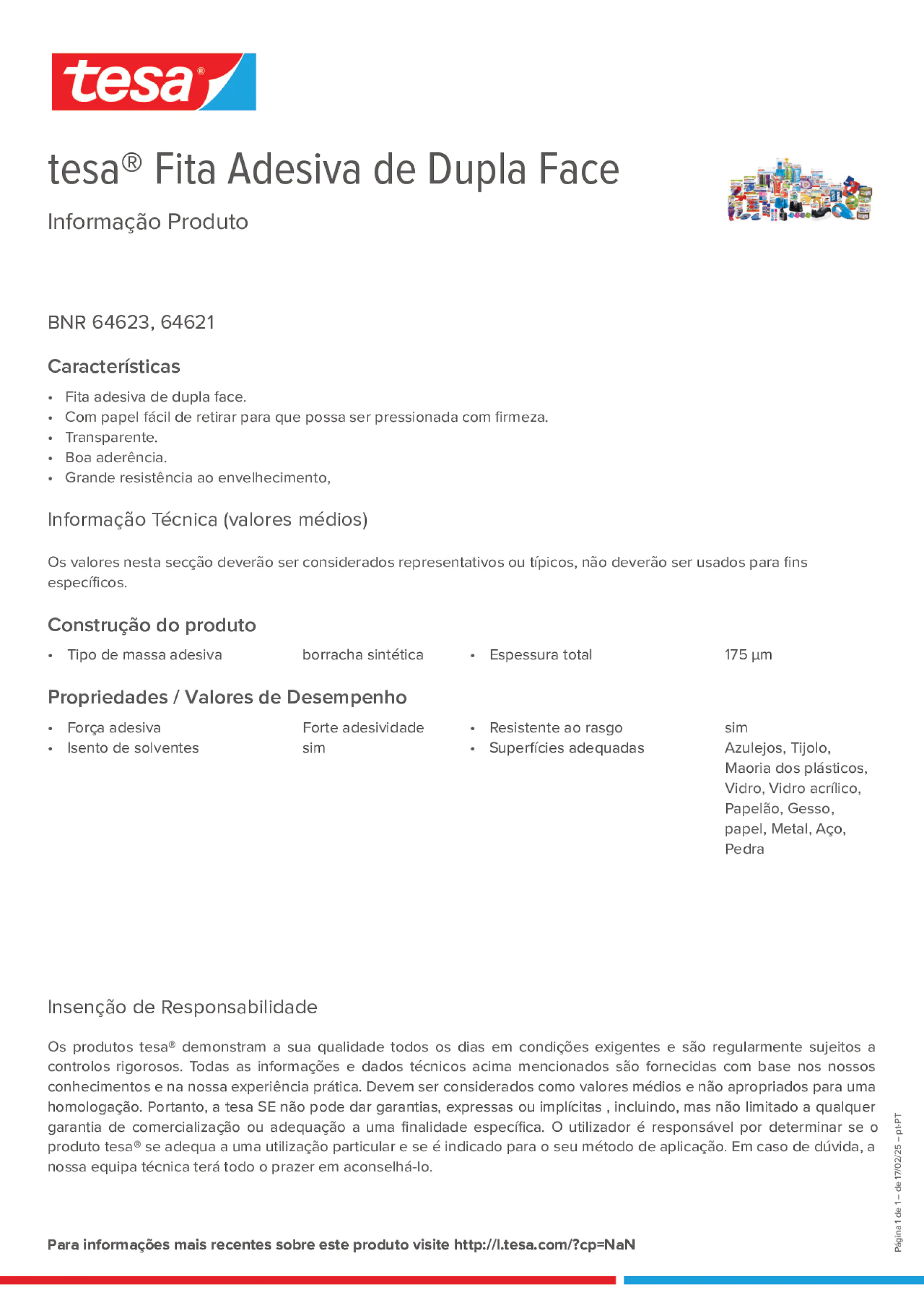 Product information_tesa® 64621_pt-PT