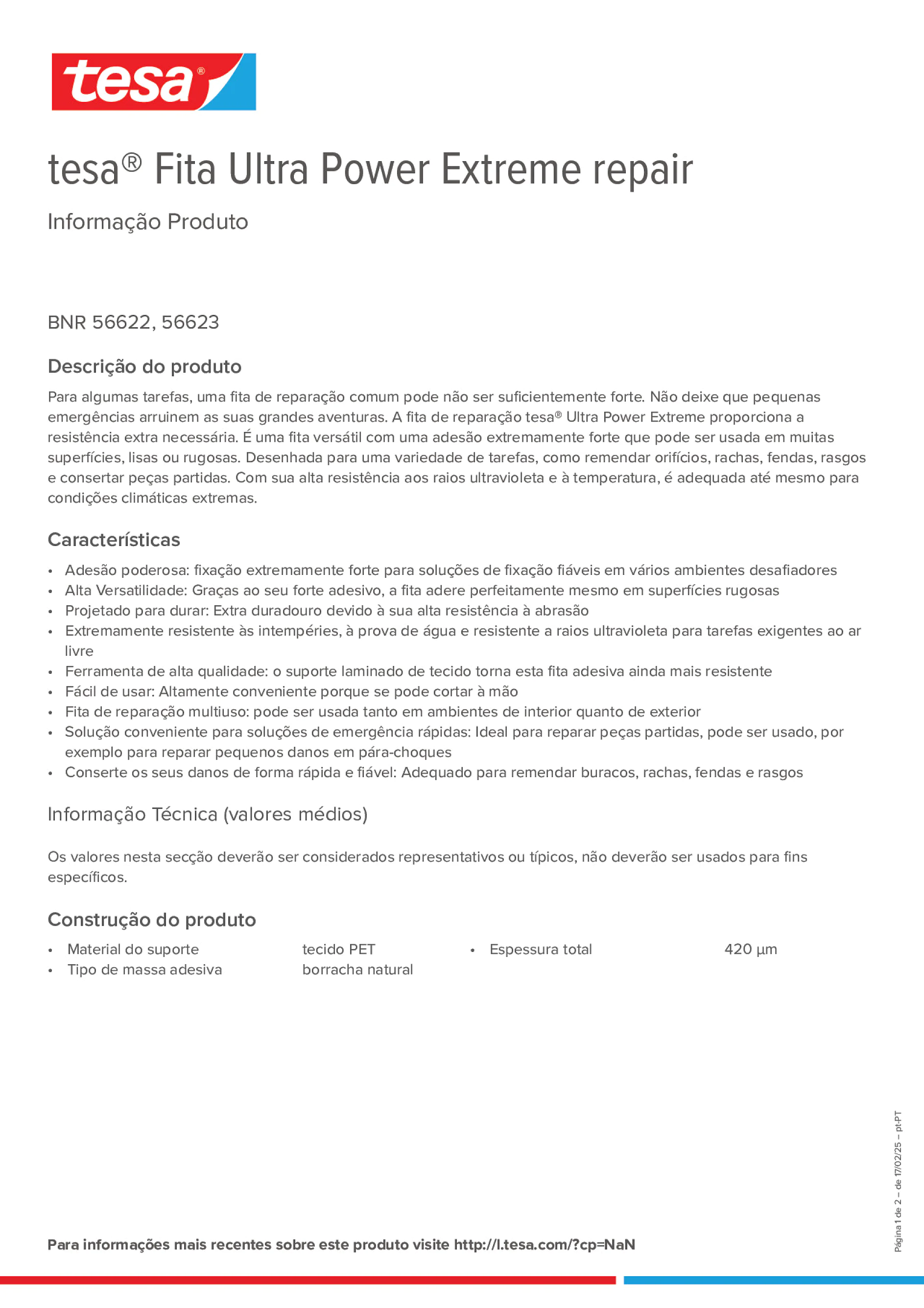 Product information_tesa® 56622_pt-PT
