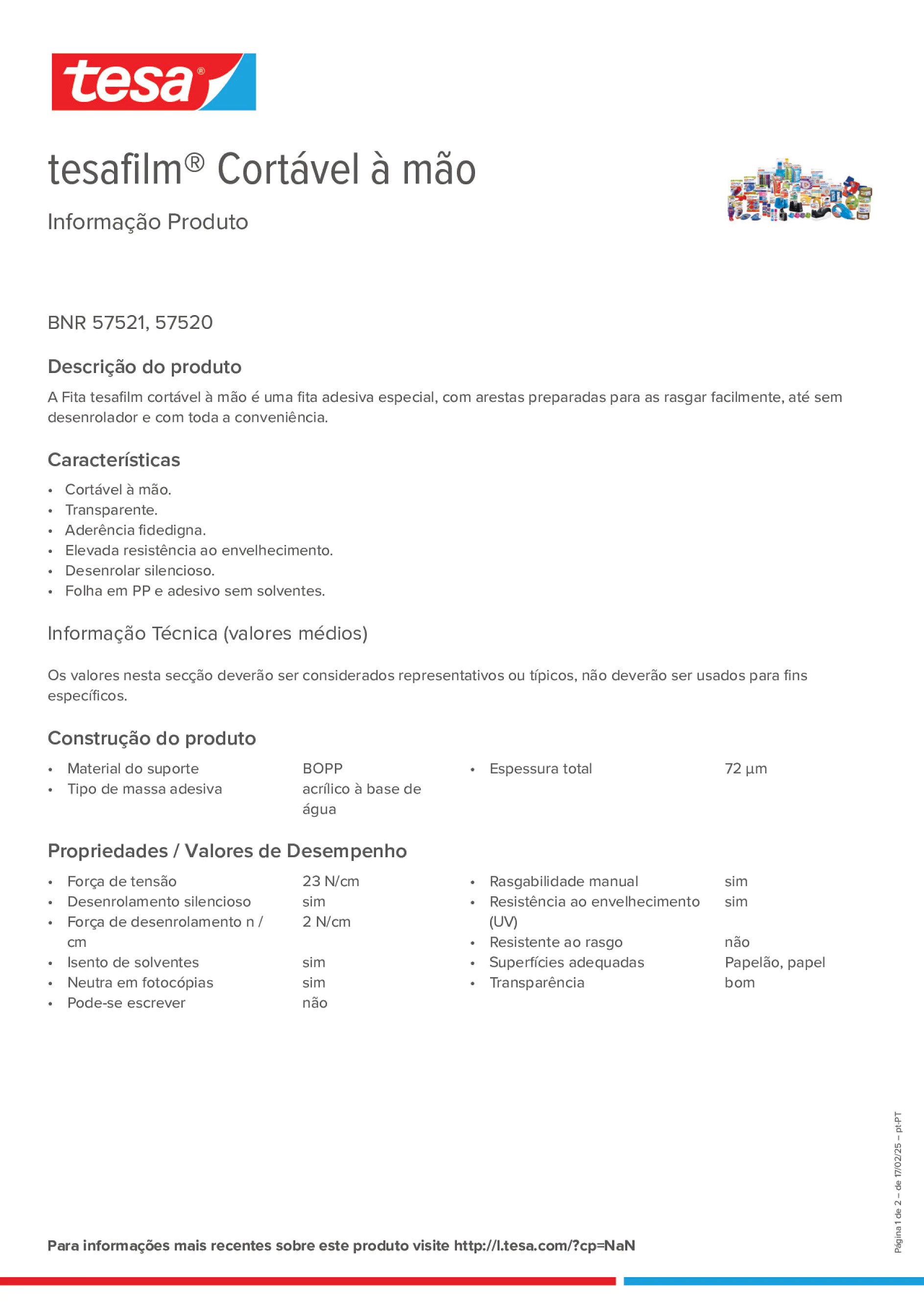 Product information_tesafilm® 57520_pt-PT