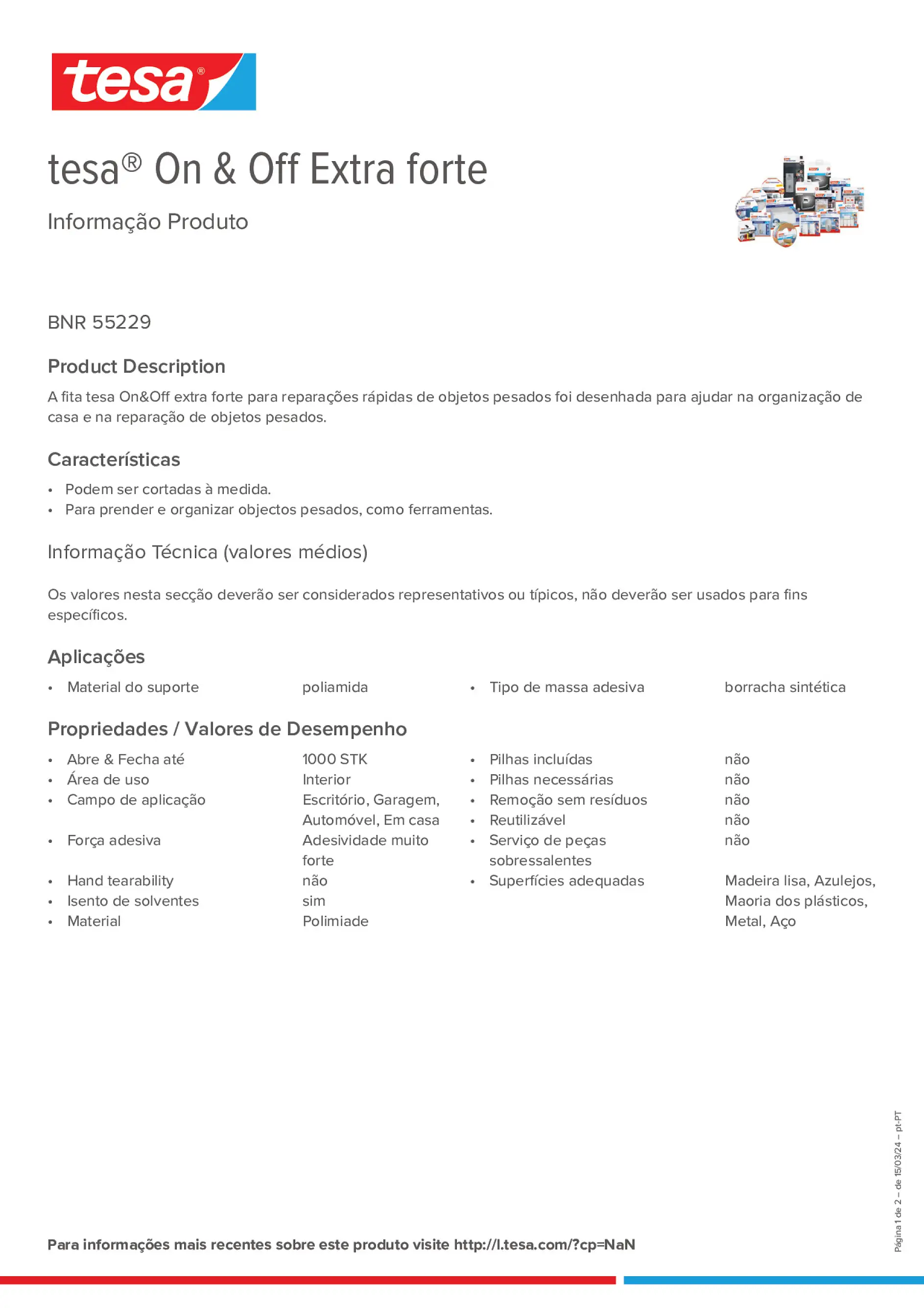 Product information_tesa® On & Off 55229_pt-PT