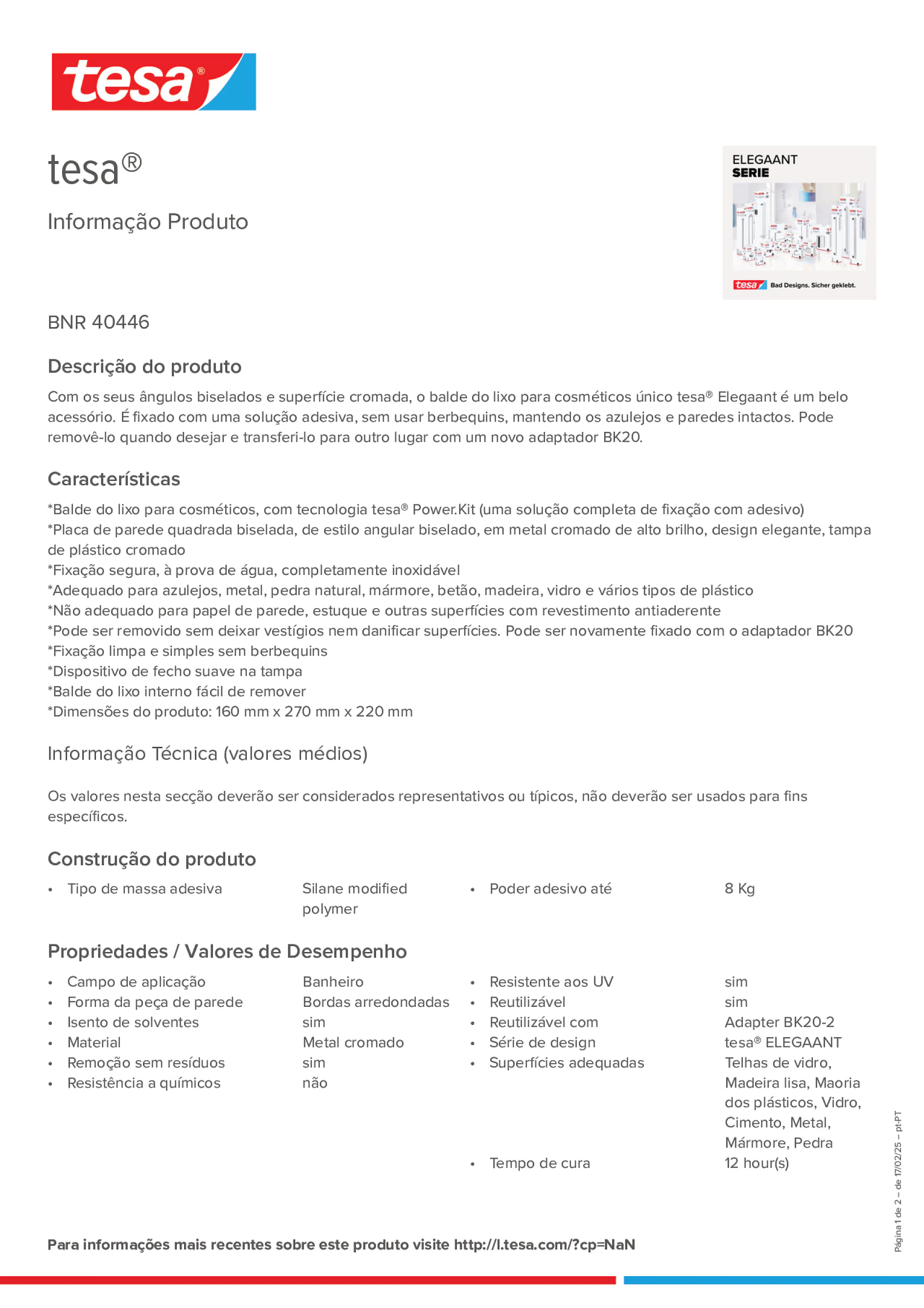 Product information_tesa® 40446_pt-PT