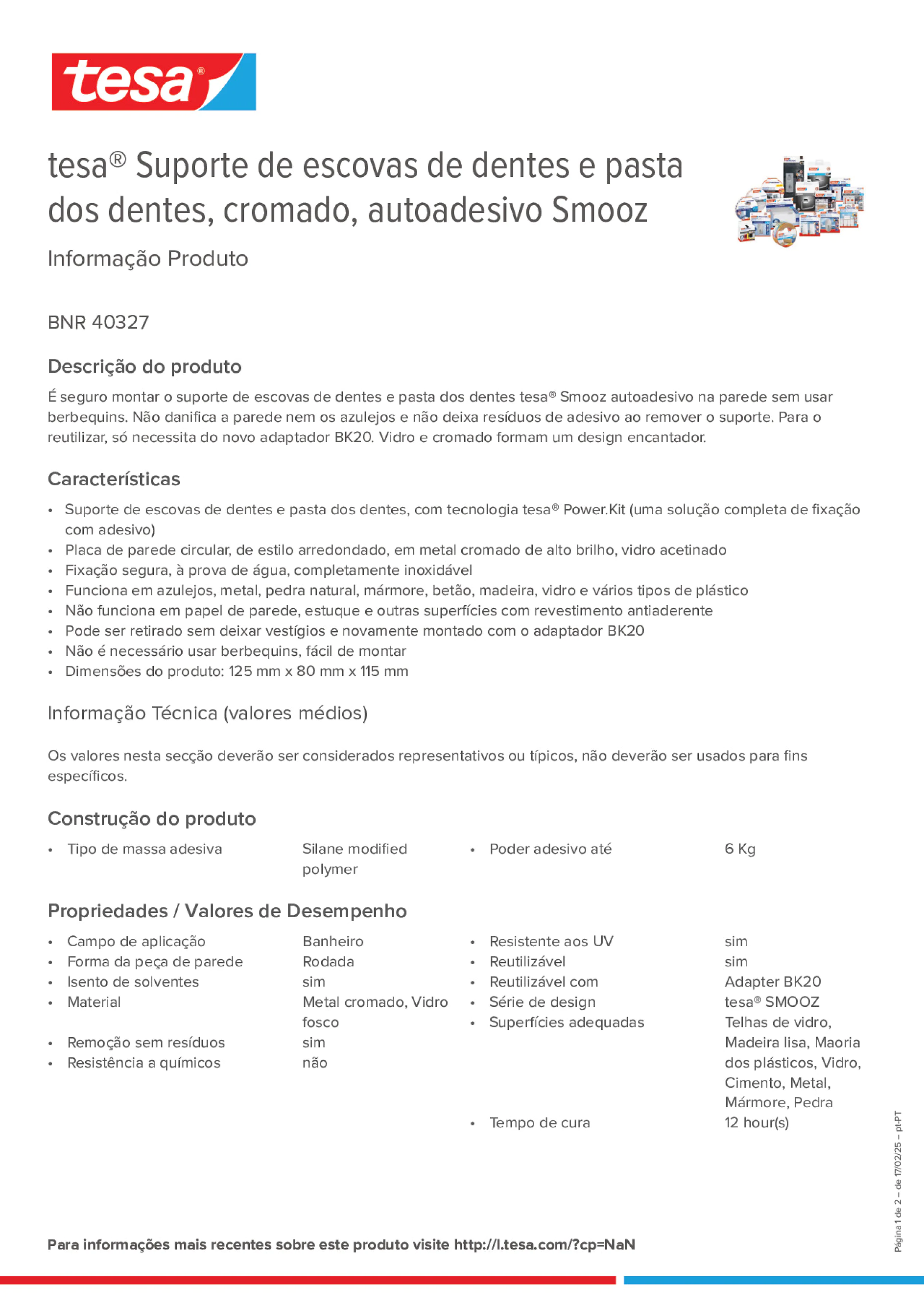 Product information_tesa® 40327_pt-PT