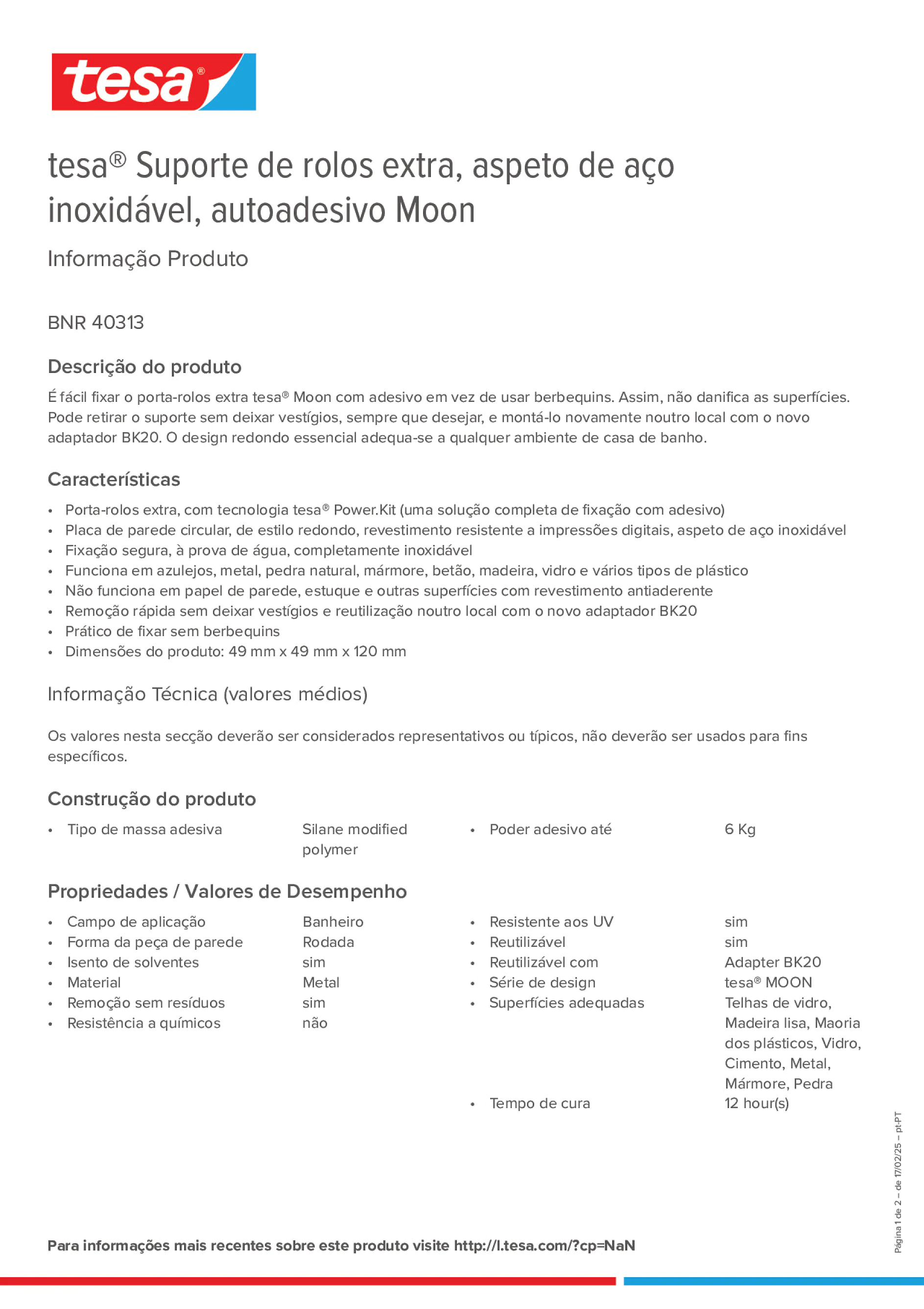 Product information_tesa® 40313_pt-PT