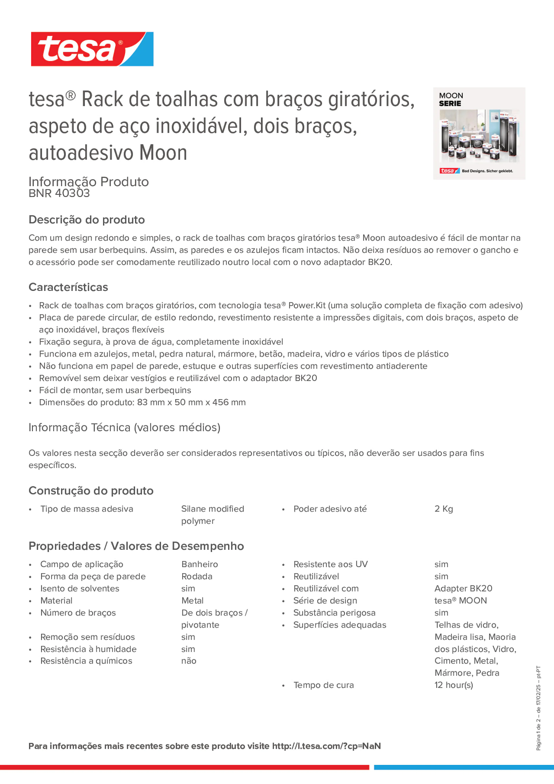 Product information_tesa® 40303_pt-PT