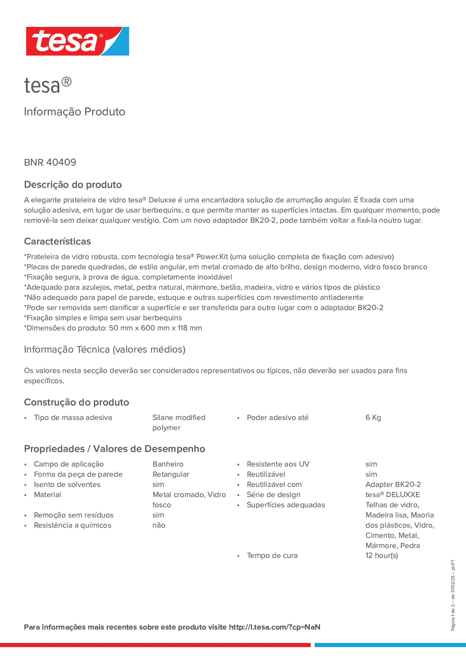 Product information_tesa® 40409_pt-PT