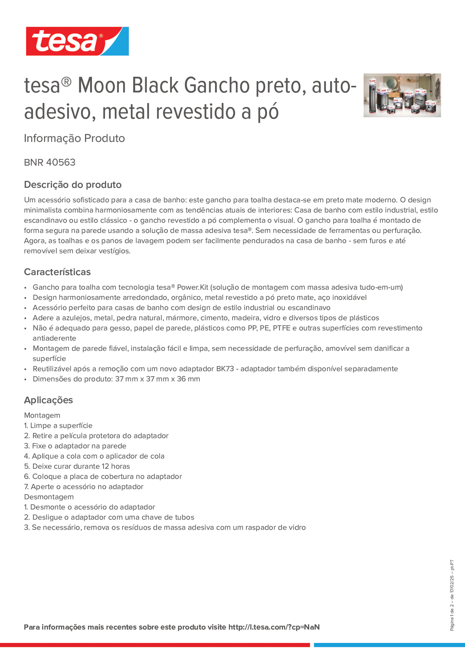 Product information_tesa® 40563_pt-PT