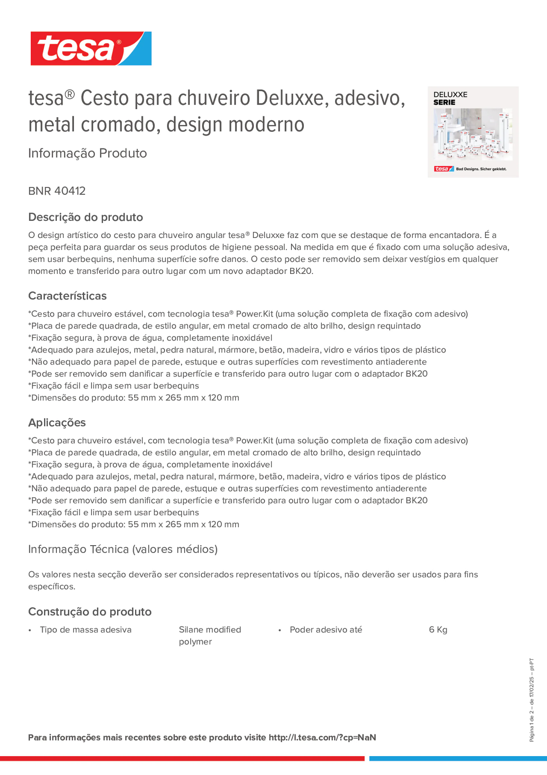 Product information_tesa® 40412_pt-PT