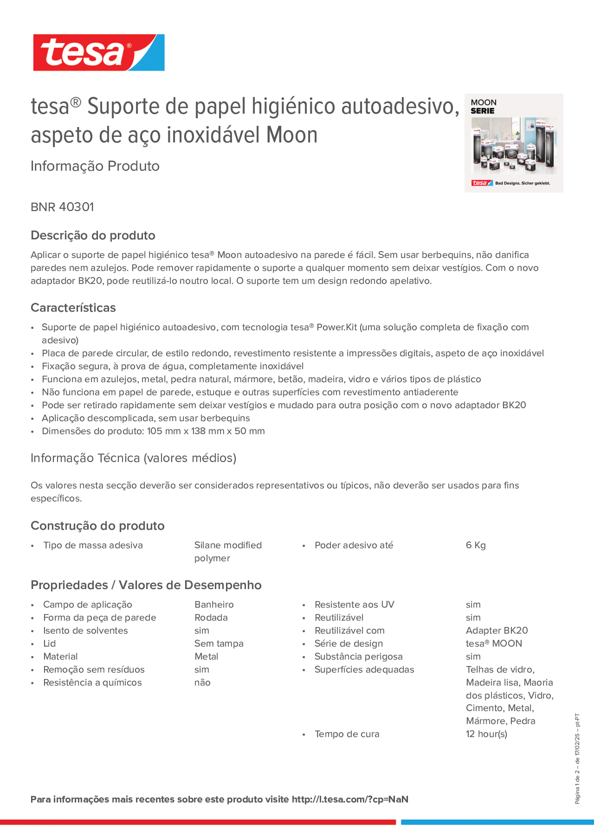 Product information_tesa® 40301_pt-PT