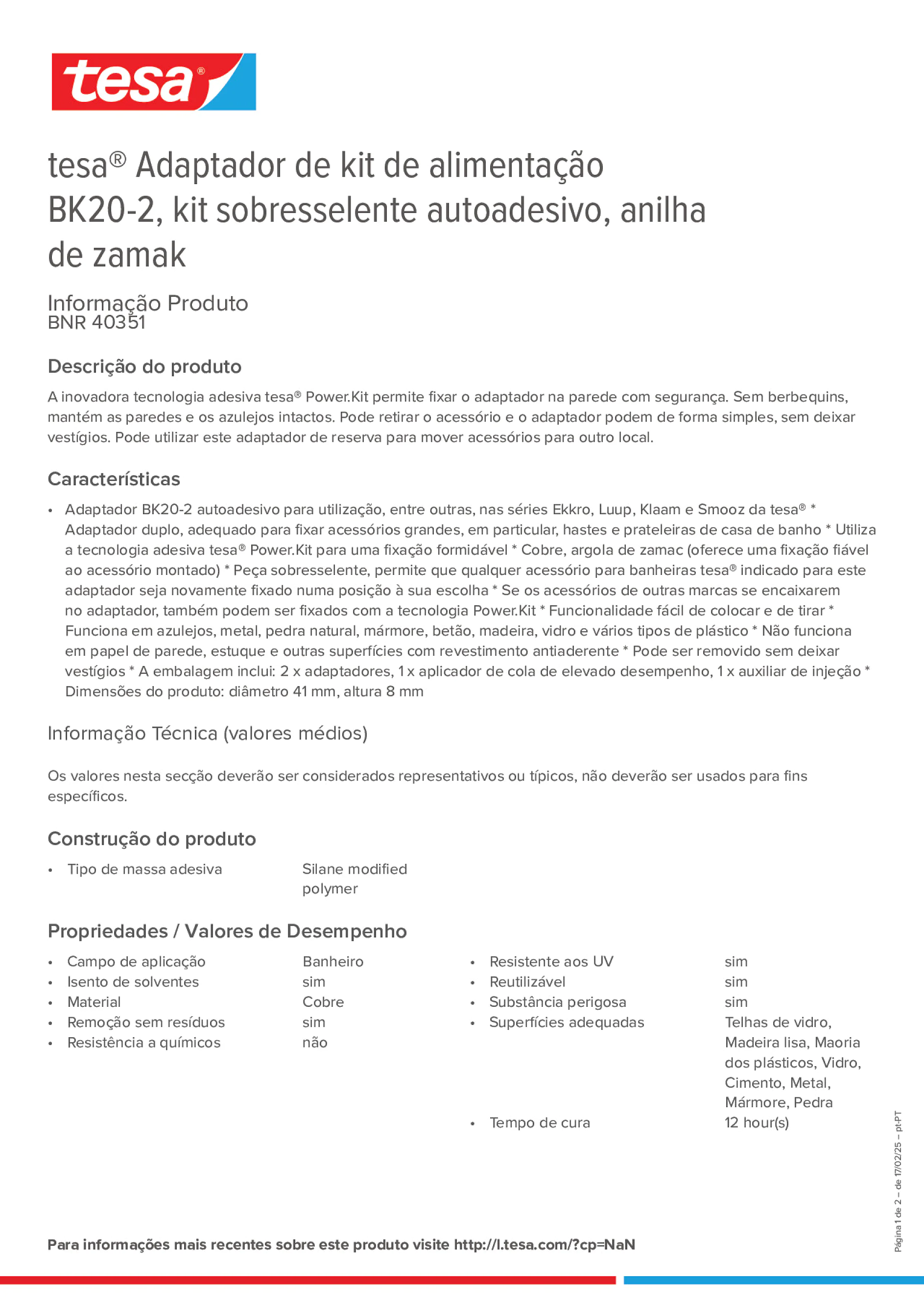 Product information_tesa® 40351_pt-PT