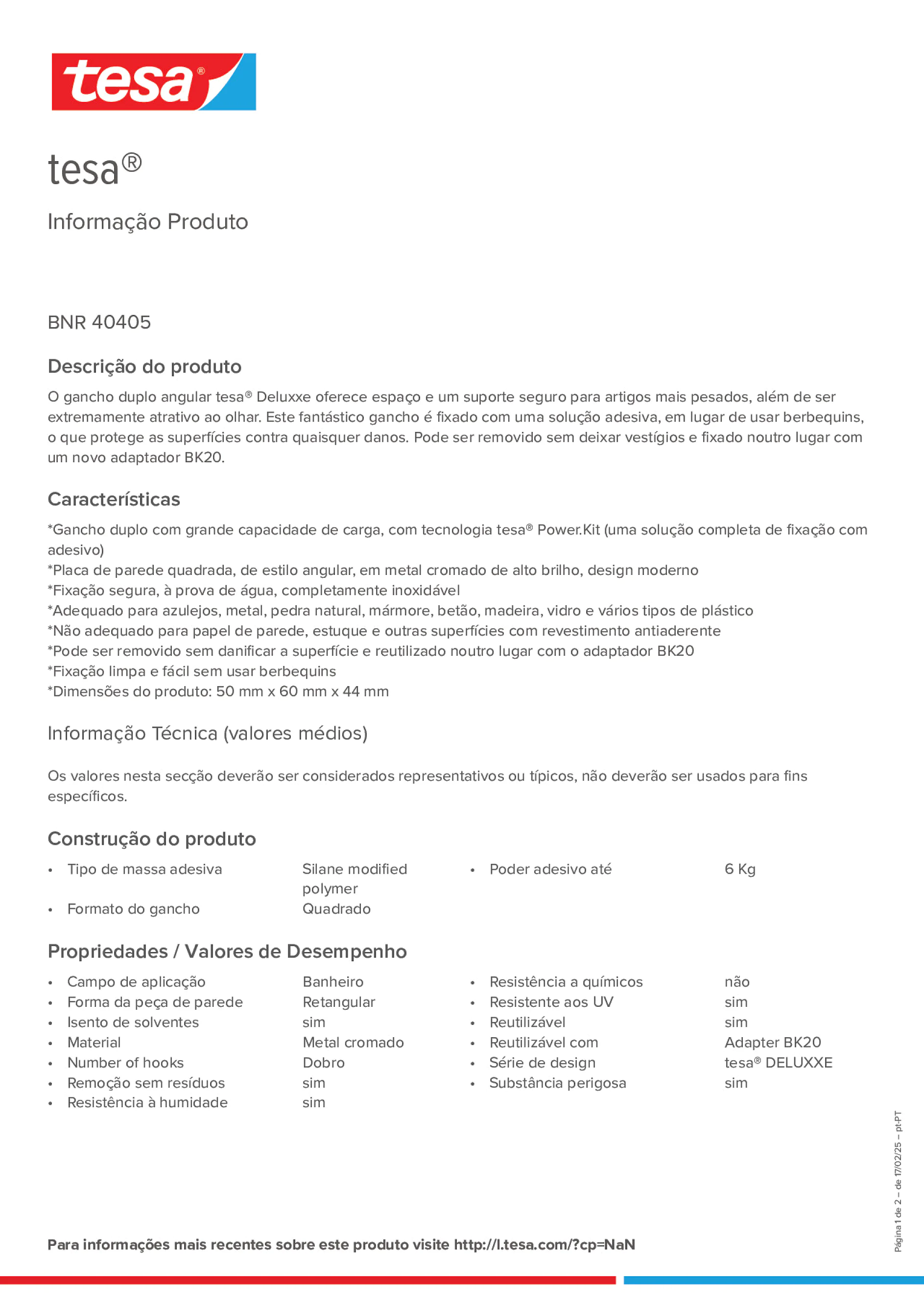 Product information_tesa® 40405_pt-PT