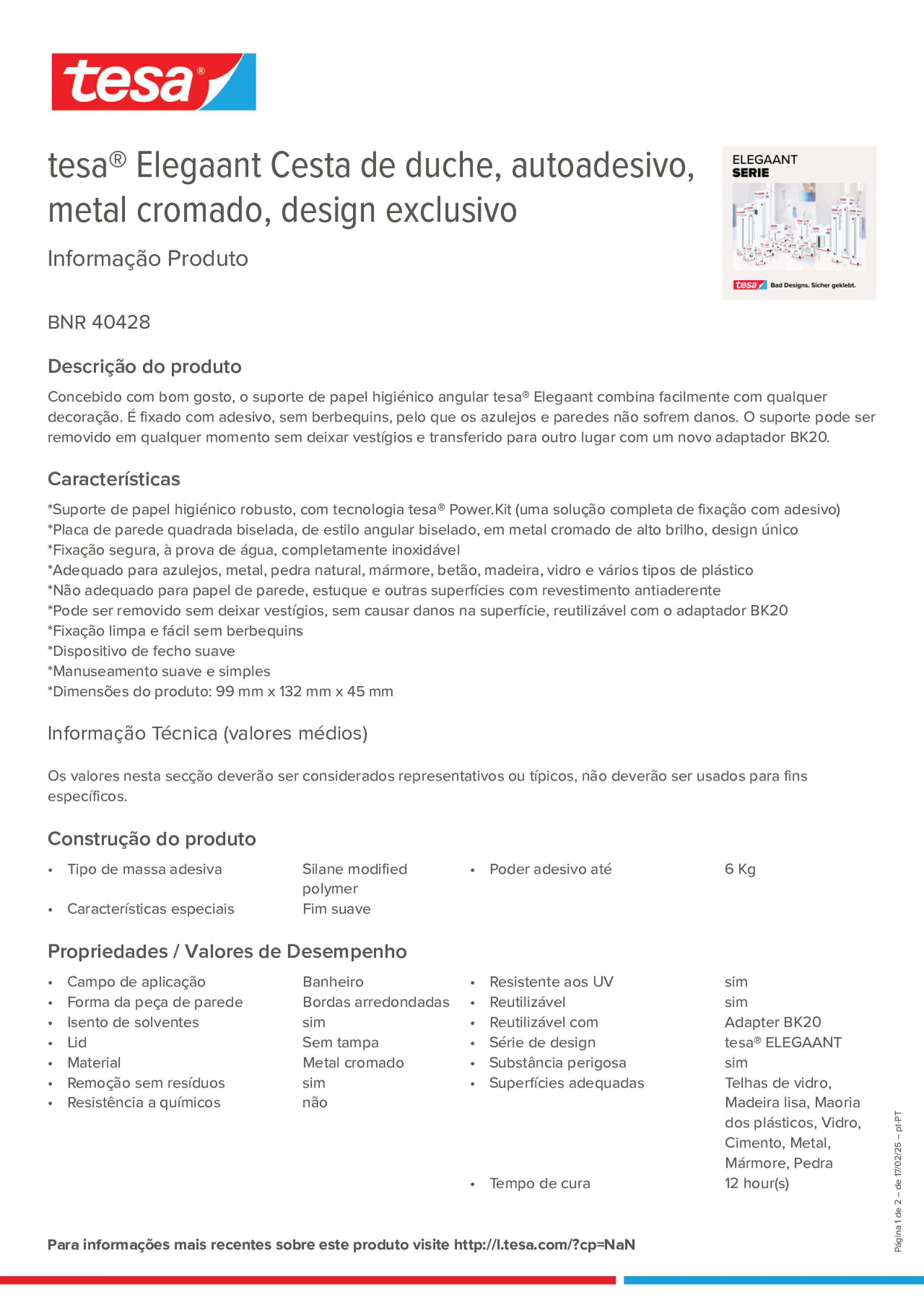 Product information_tesa® 40428_pt-PT
