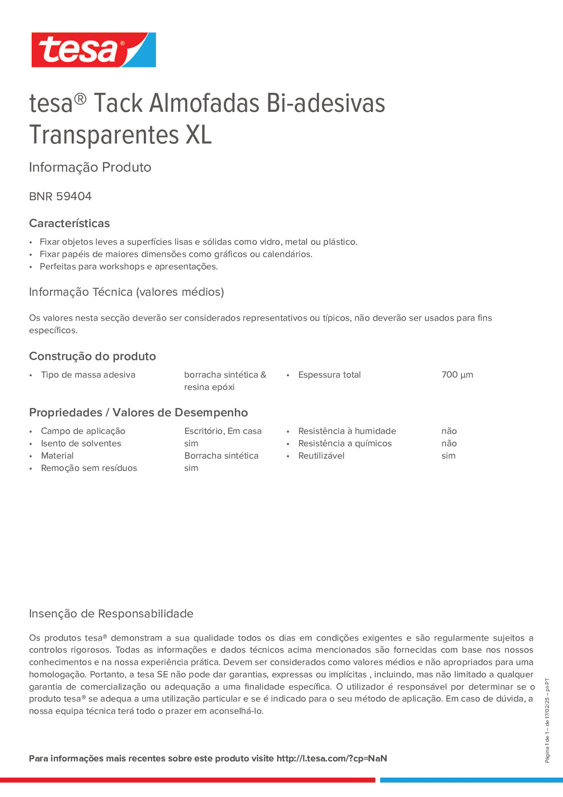 Product information_tesa® Tack 59404_pt-PT