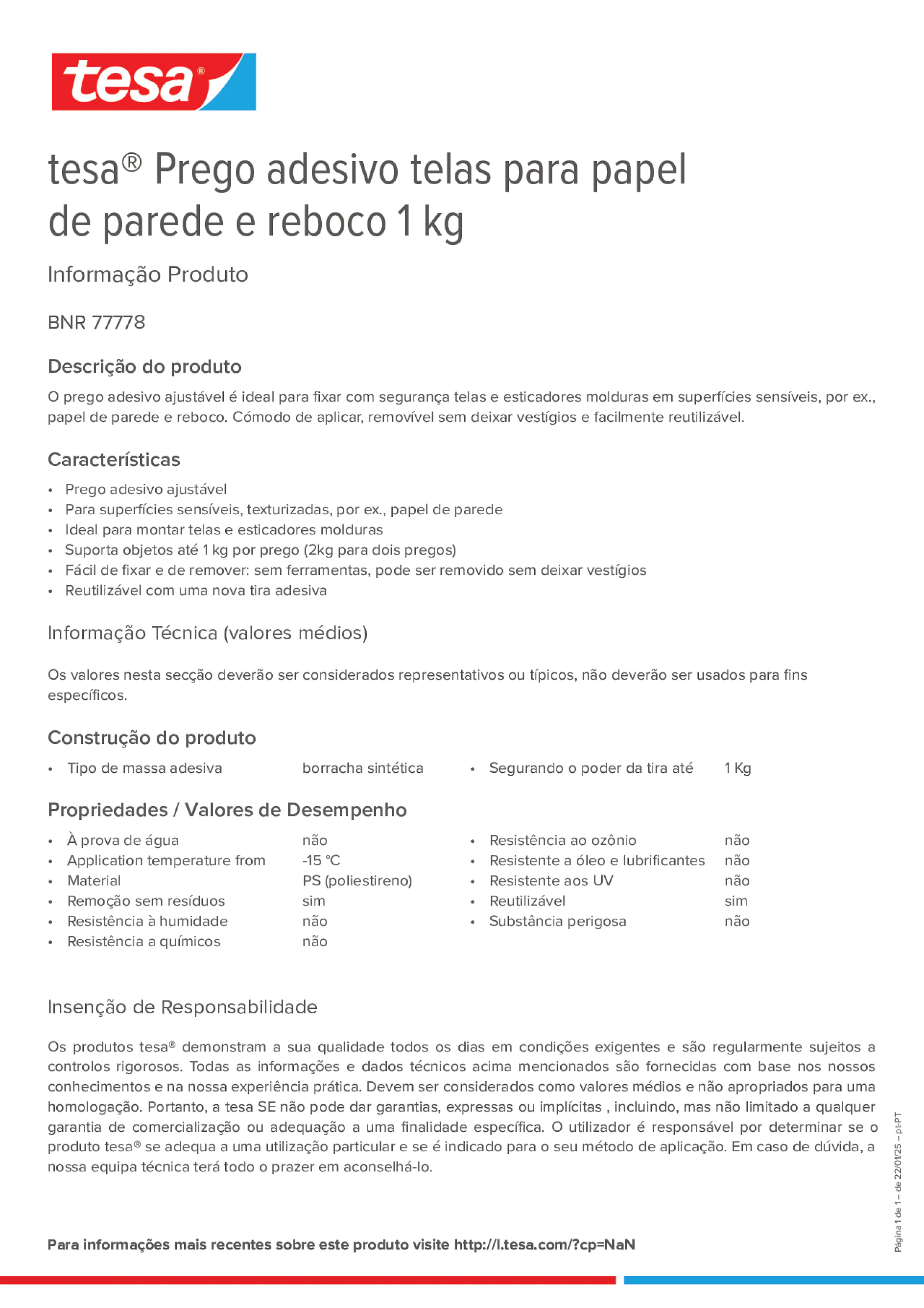 Product information_tesa® 77778_pt-PT