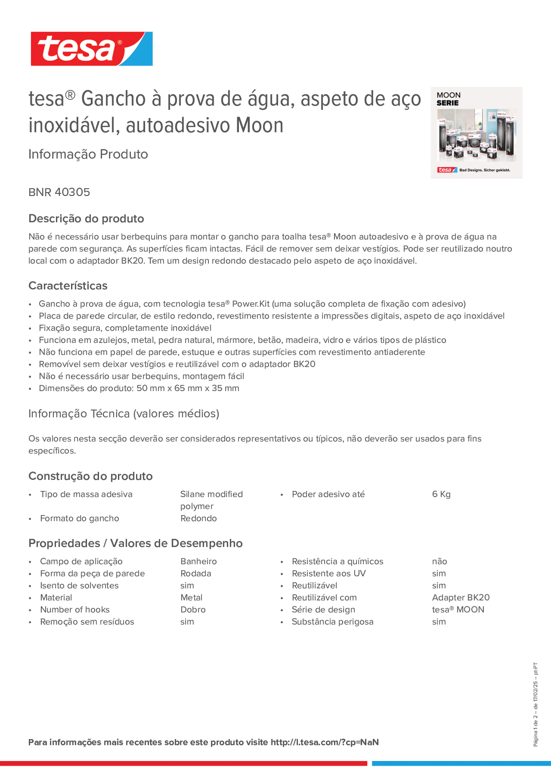 Product information_tesa® 40305_pt-PT