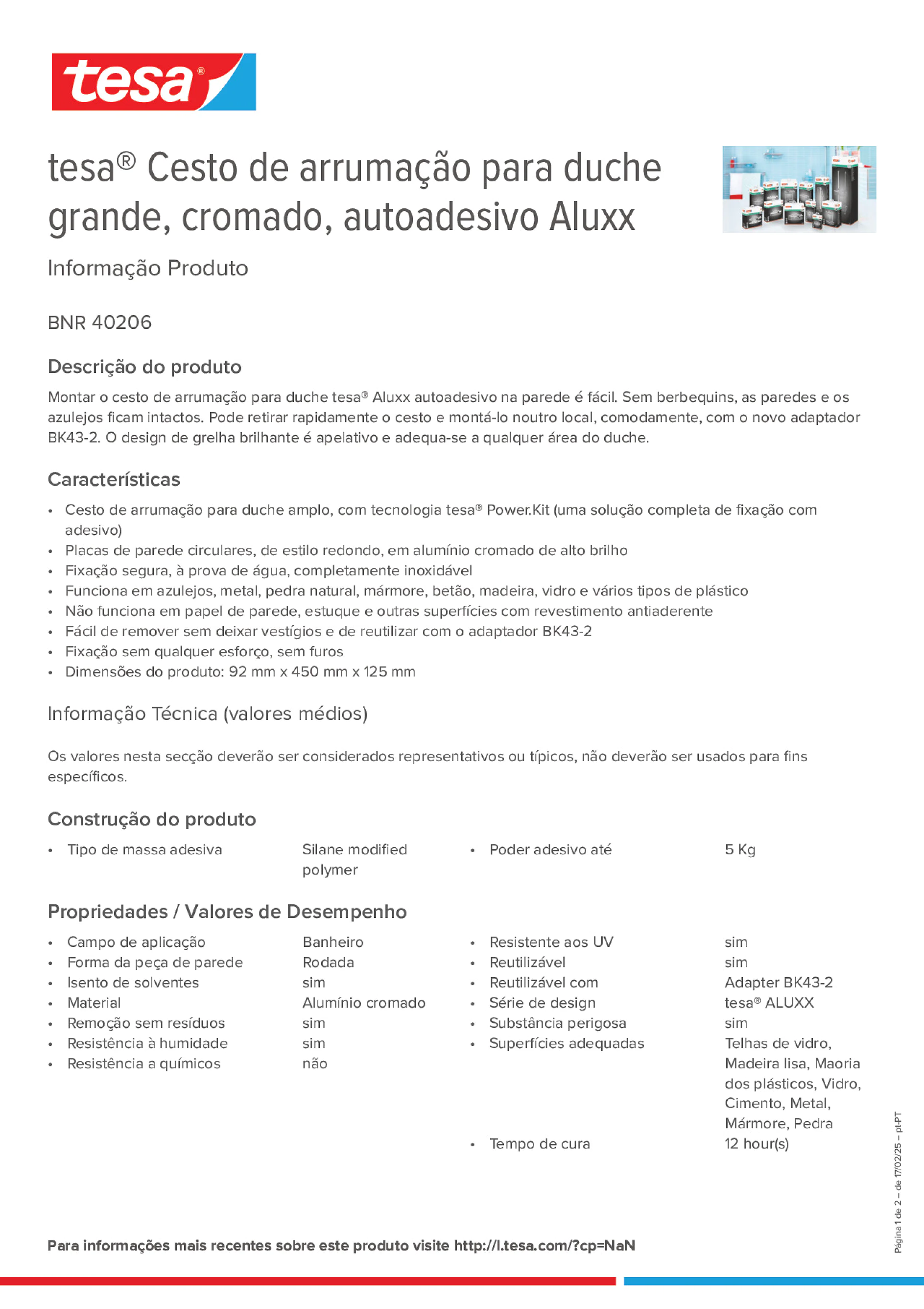 Product information_tesa® 40206_pt-PT