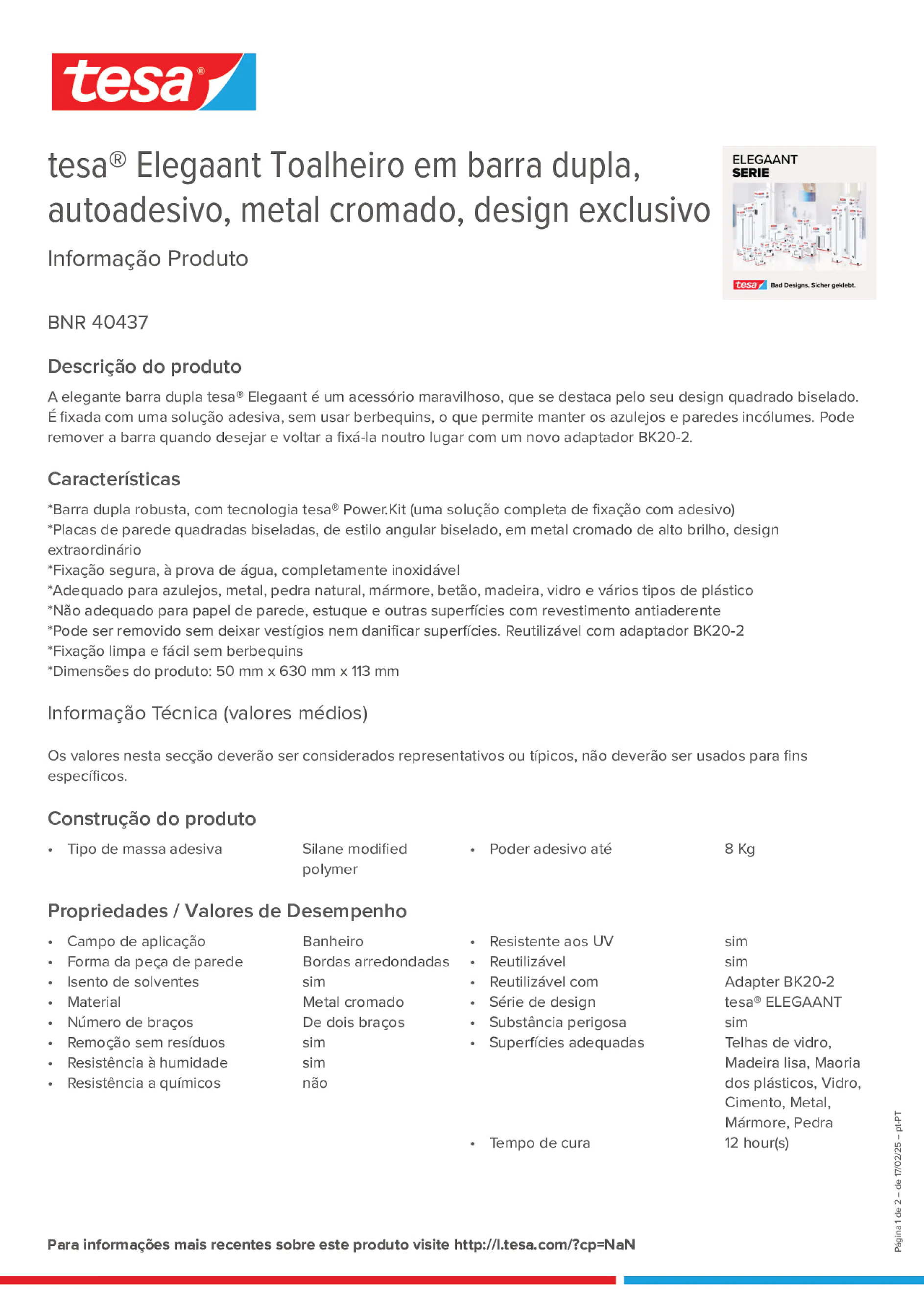 Product information_tesa® 40437_pt-PT