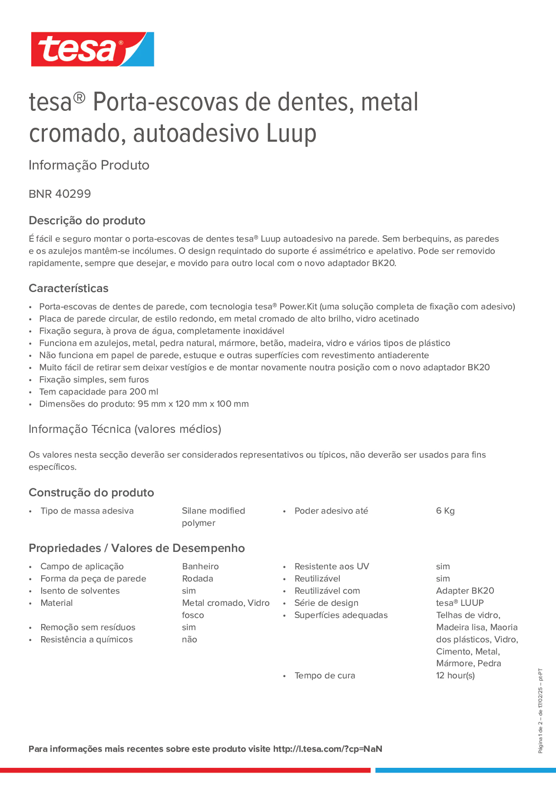 Product information_tesa® 40299_pt-PT