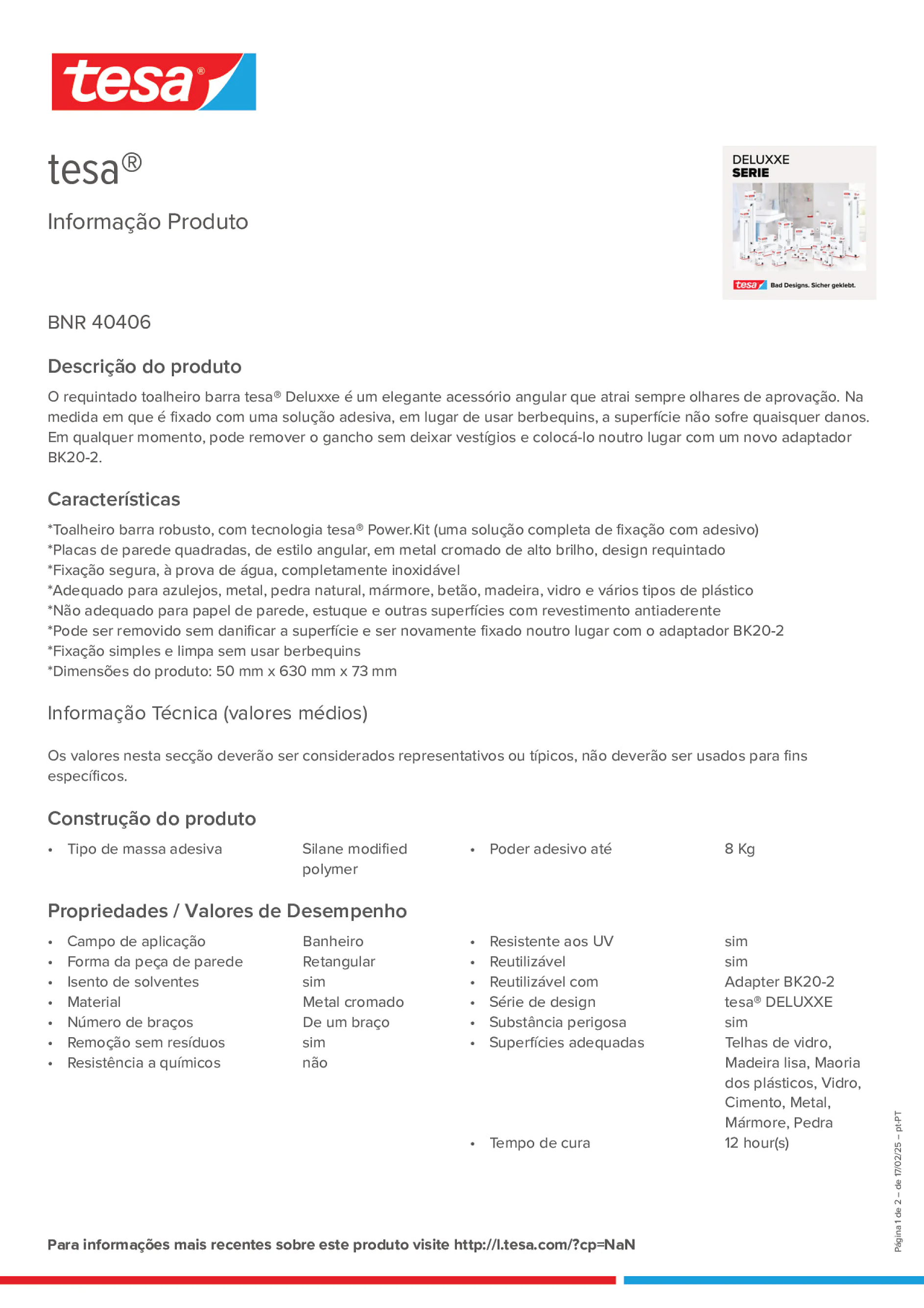 Product information_tesa® 40406_pt-PT