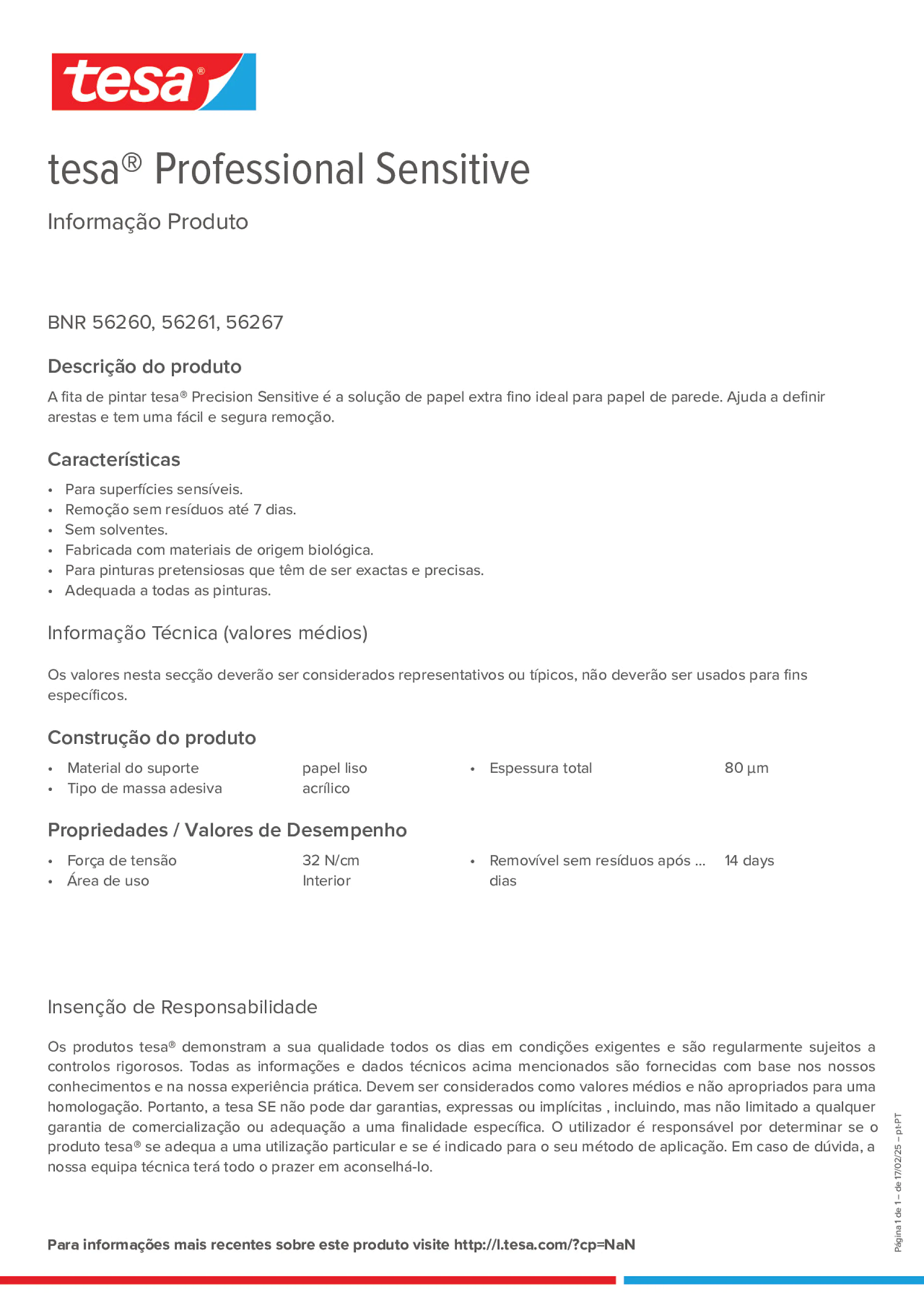 Product information_tesa® 56260_pt-PT