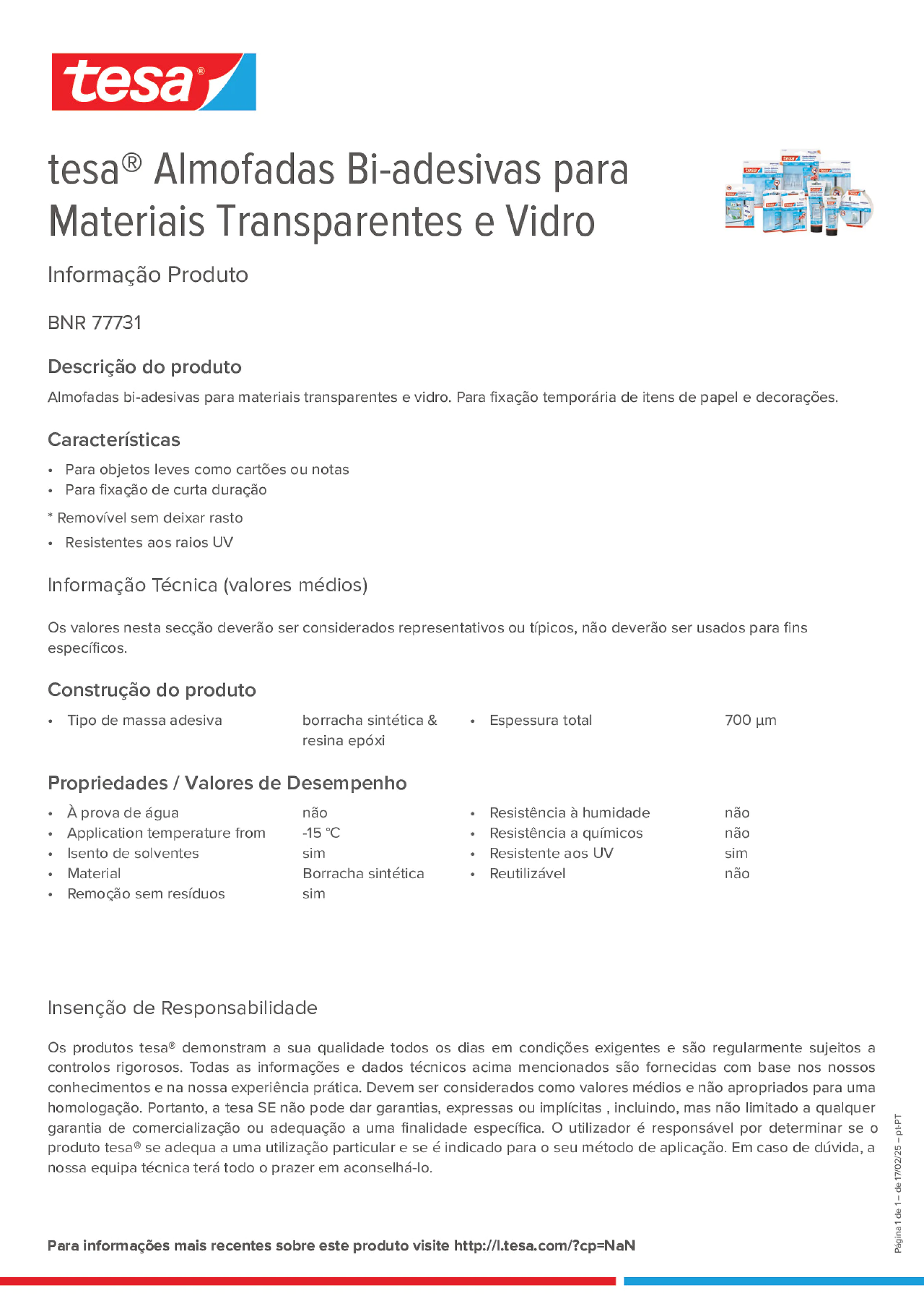 Product information_tesa® 77731_pt-PT