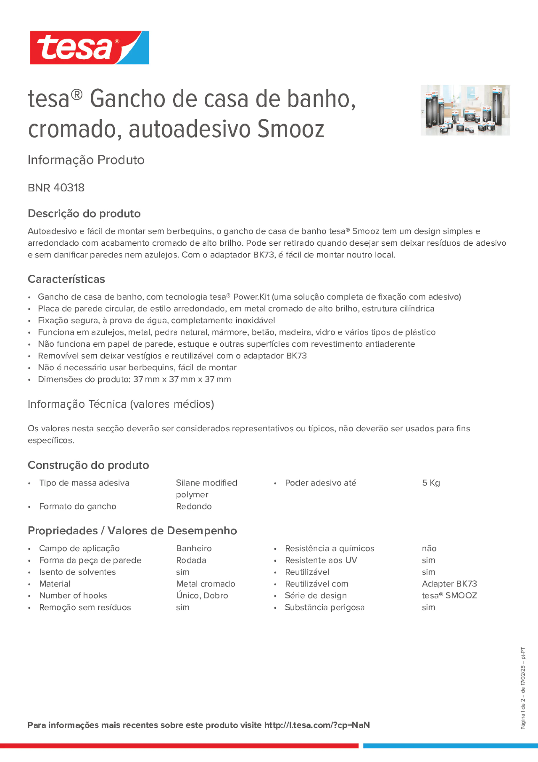 Product information_tesa® 40318_pt-PT