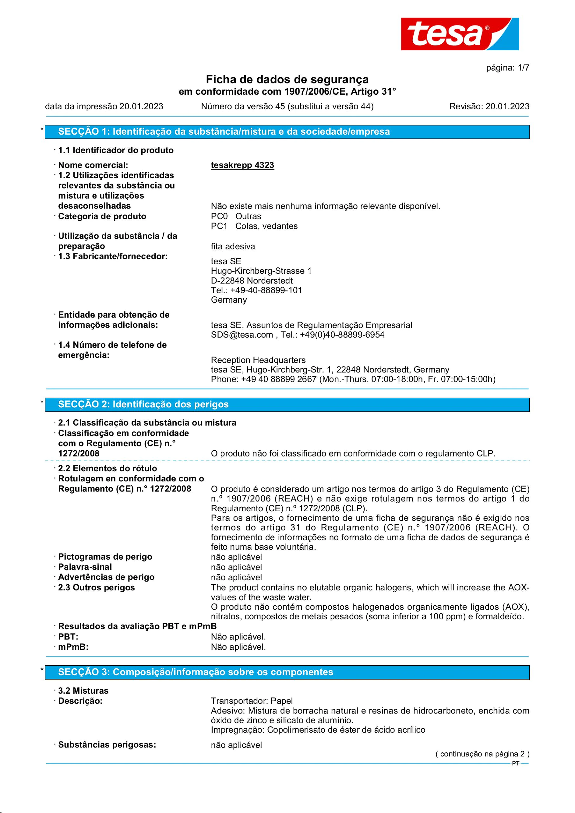 Safety data sheet_tesa® Professional 04323_pt-PT_v45